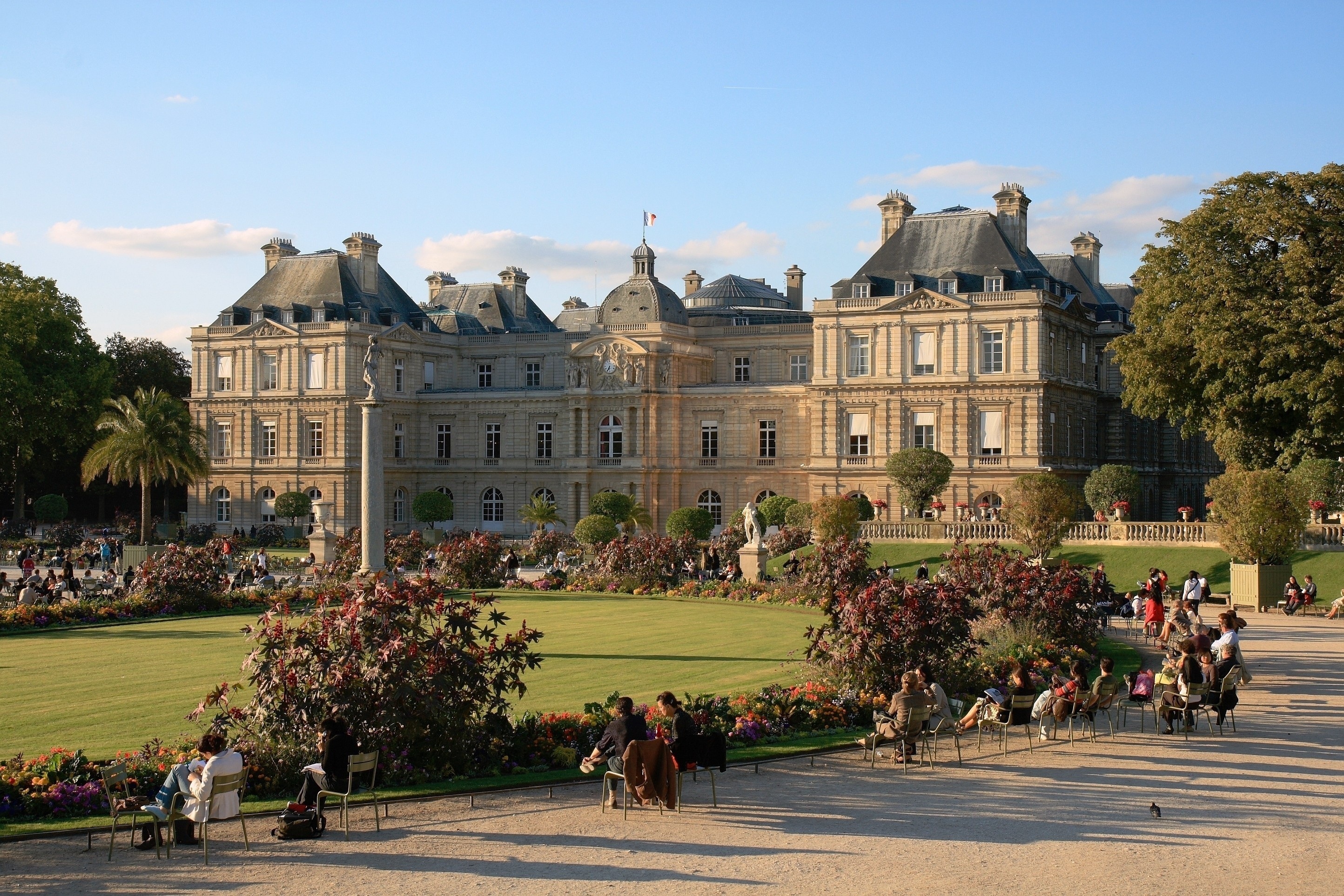 Обои франция, люксембургский дворец, france, the luxembourg palace разрешение 2888x1925 Загрузить