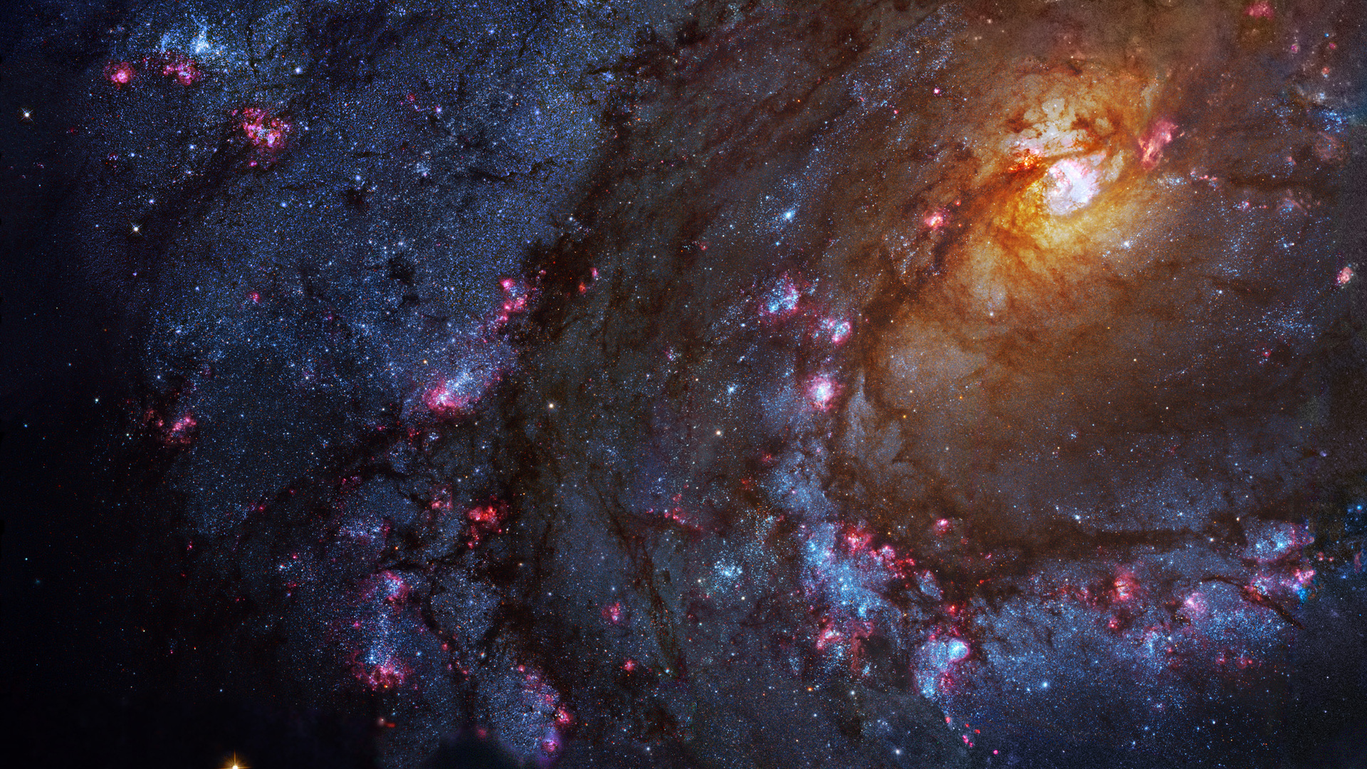 Спиральная Галактика Мессье 83