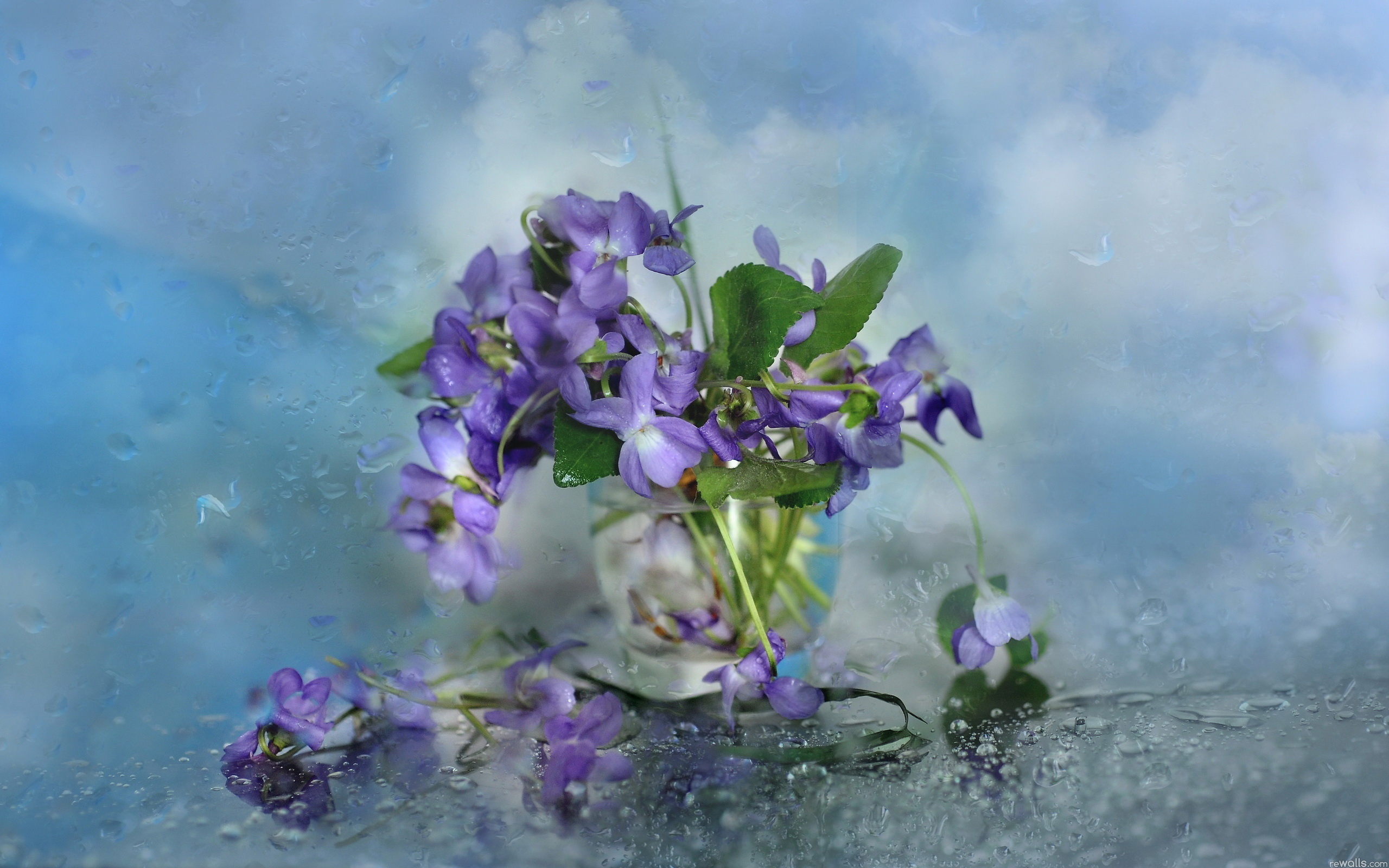 стакан цветы glass flowers без смс