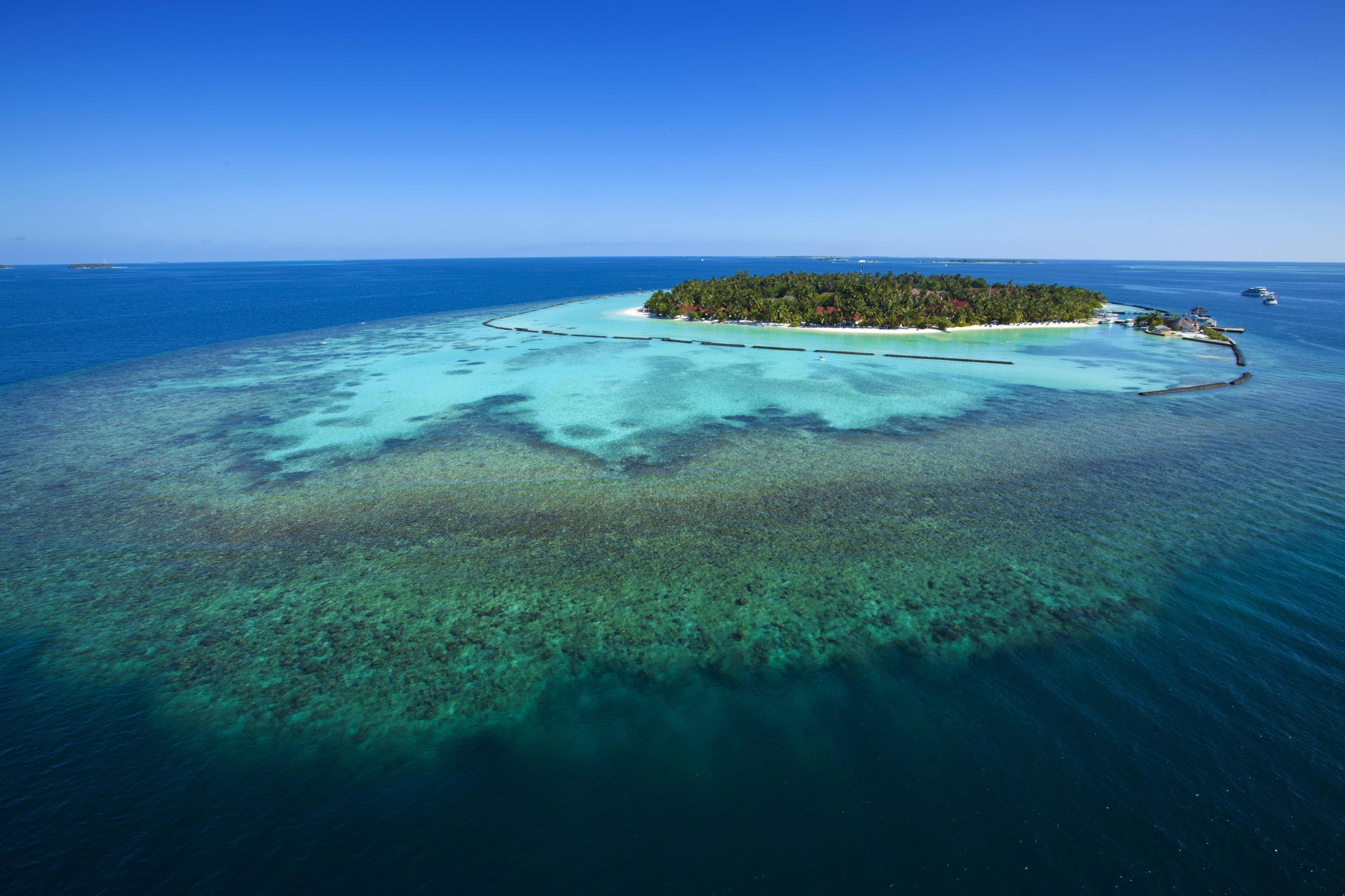 Обои мальдивы, the maldives разрешение 5399x3599 Загрузить