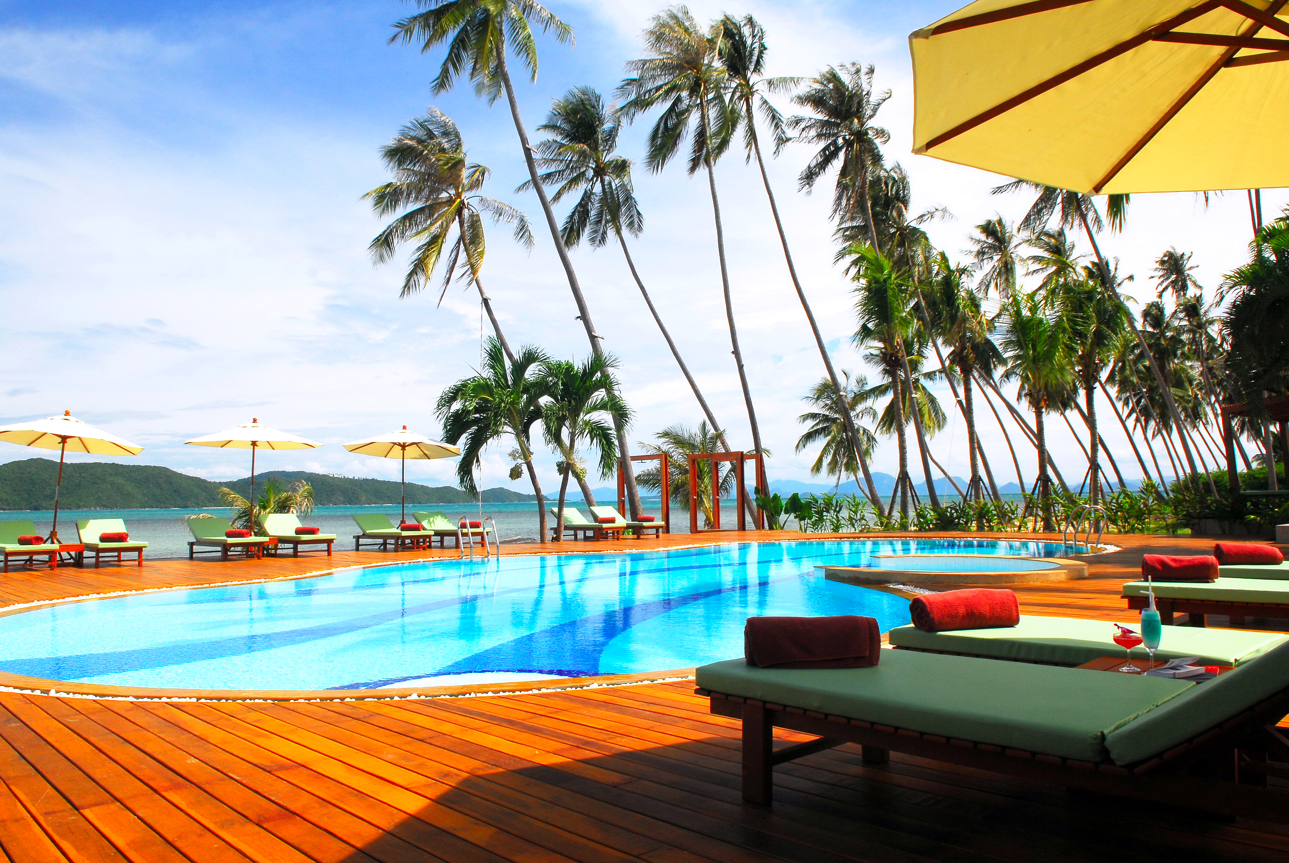 Обои курорт, тропики, resort, tropics разрешение 2540x1700 Загрузить