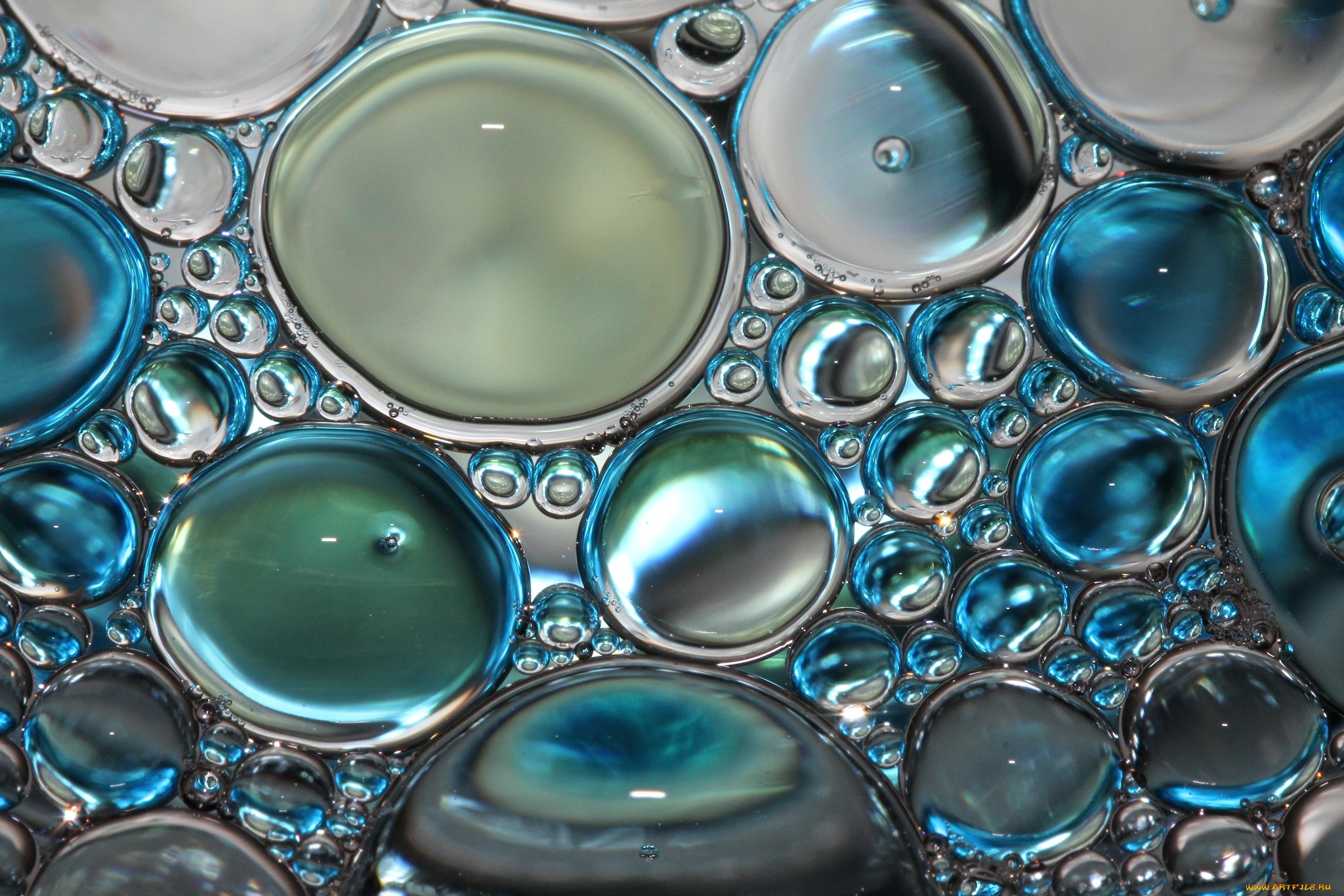 Обои вода, капли, пузыри, жидкость, water, drops, bubbles, liquid разрешение 2048x1365 Загрузить
