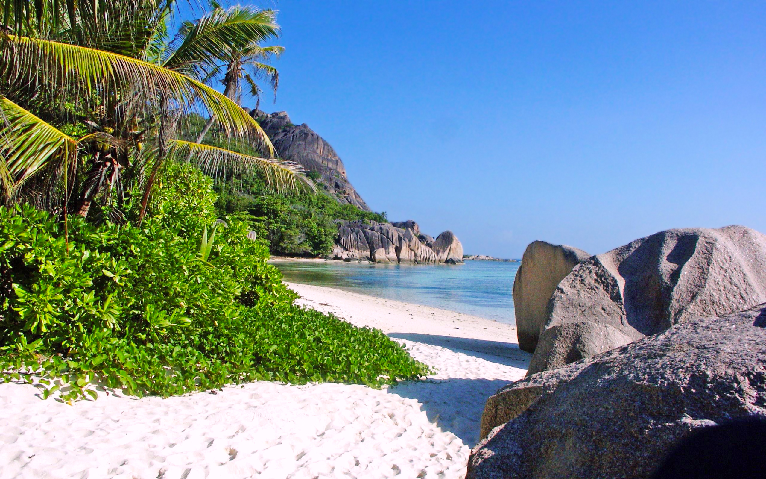 природа камни море песок Сейшельские Острова скачать