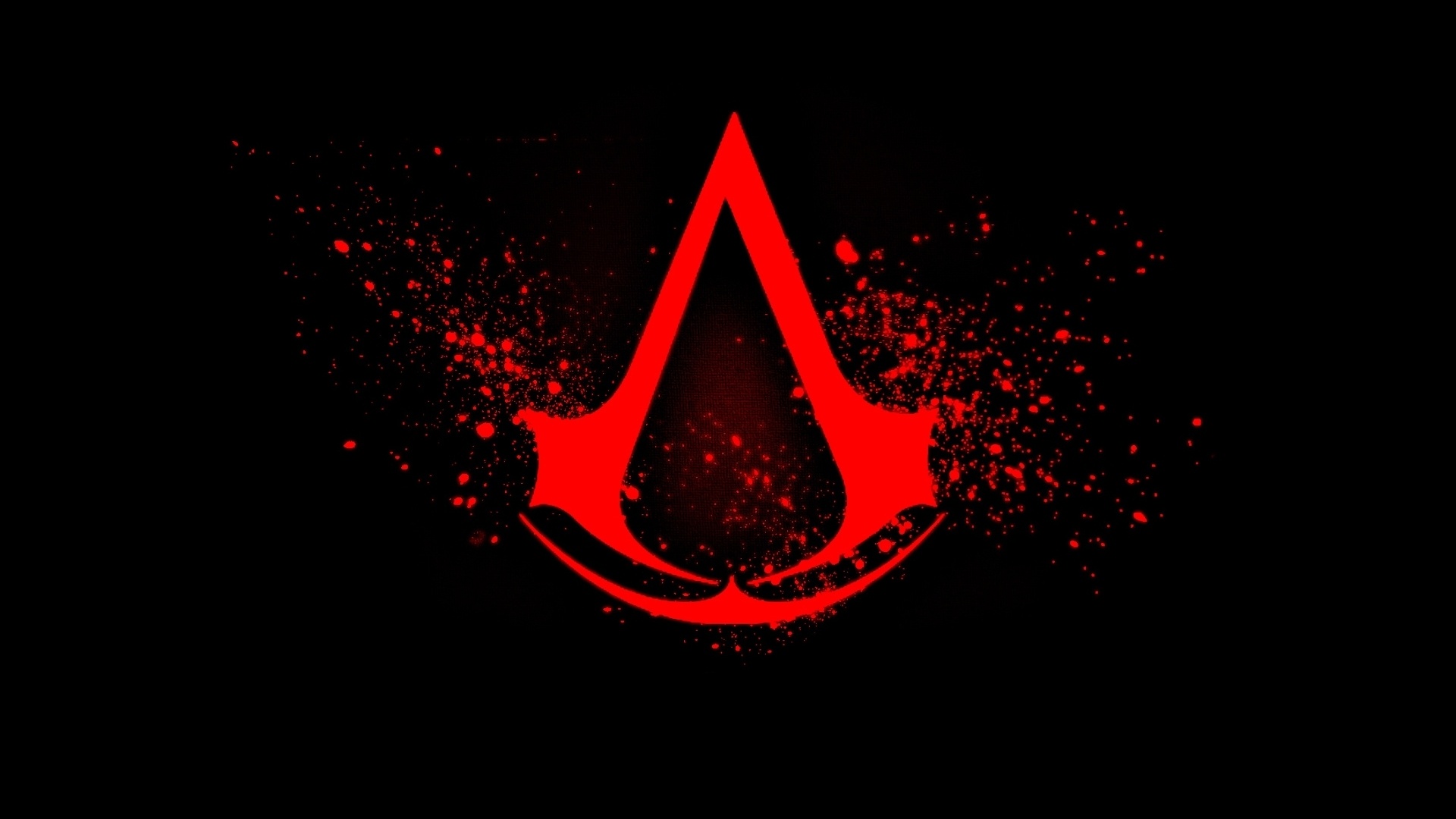 Обои логотип assassins creed, logo assassins creed разрешение 1920x1080 Загрузить