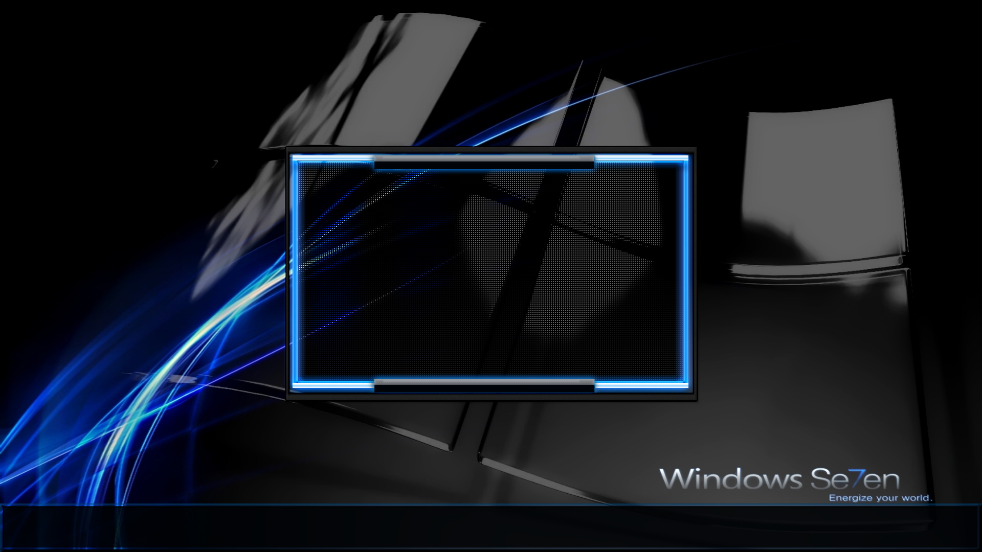 Обои windows seven logon blue разрешение 1920x1080 Загрузить