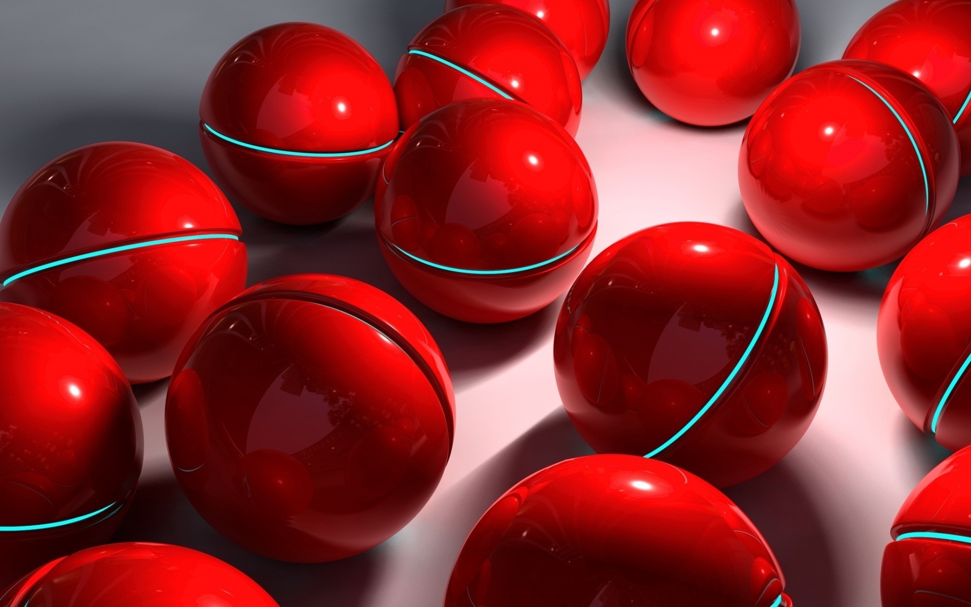 Обои шары, красный, сфера, balls, red, sphere разрешение 1920x1200 Загрузить