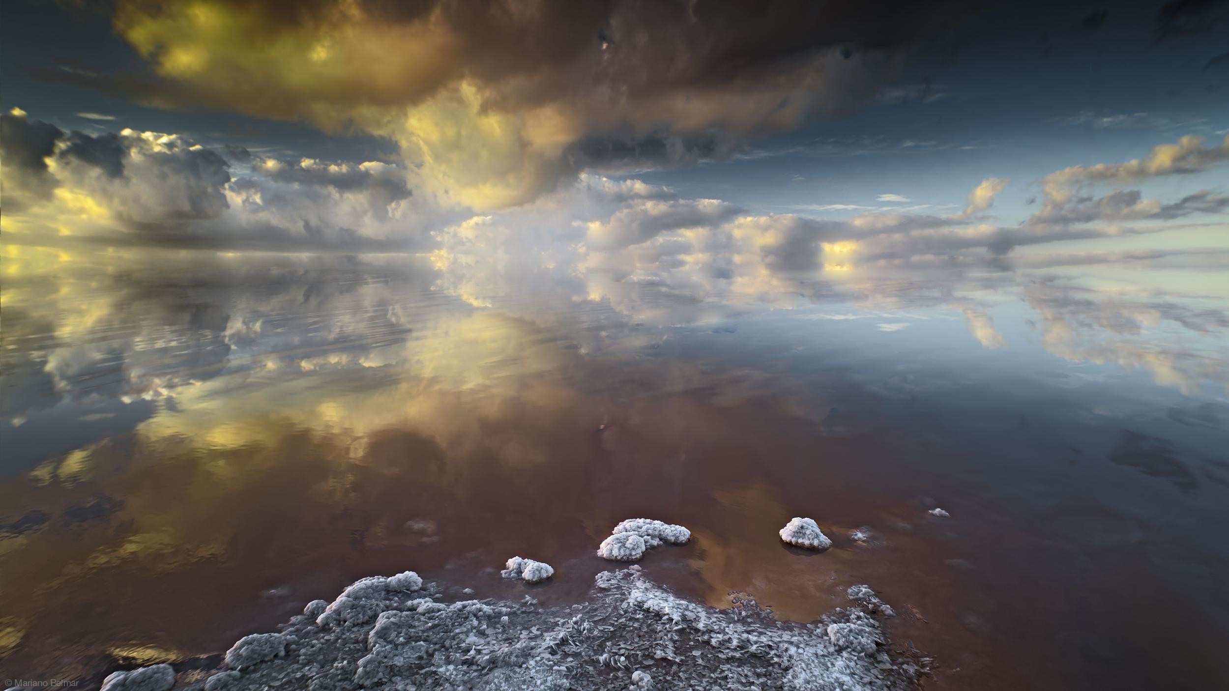 облака отражение озеро clouds reflection the lake без смс