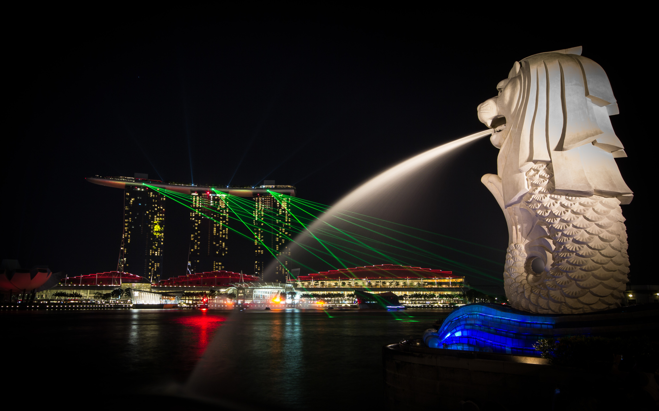 Сингапур лазерное шоу скачать