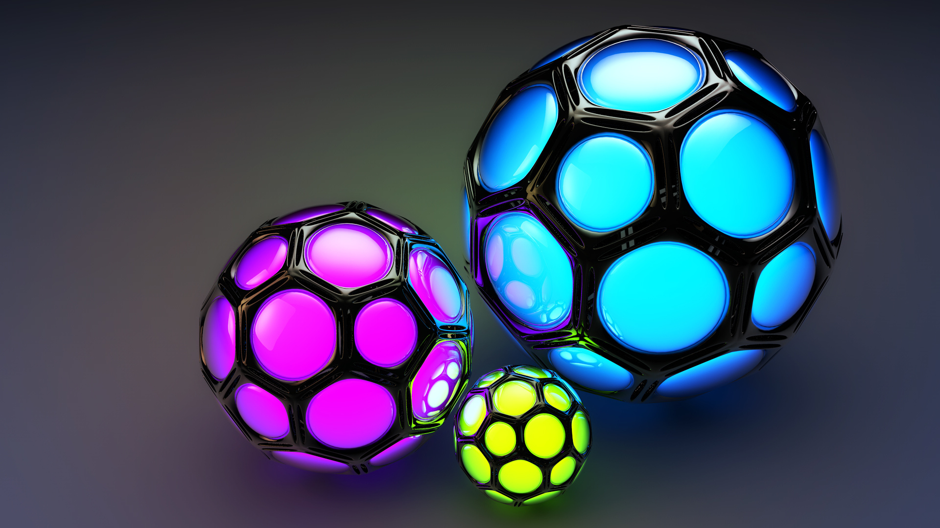 Обои шары, фон, цветные, соты, ячейки, balls, background, colored, cell разрешение 1920x1080 Загрузить
