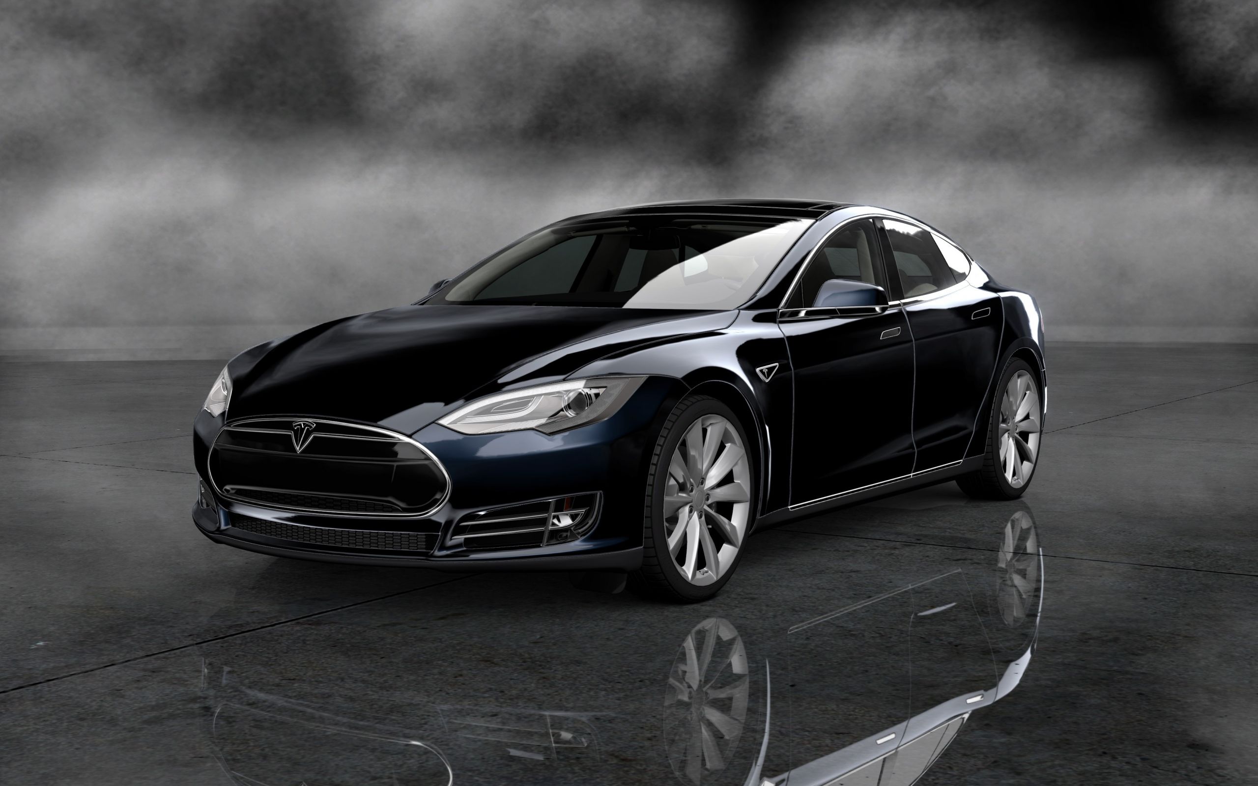 Tesla model s Black