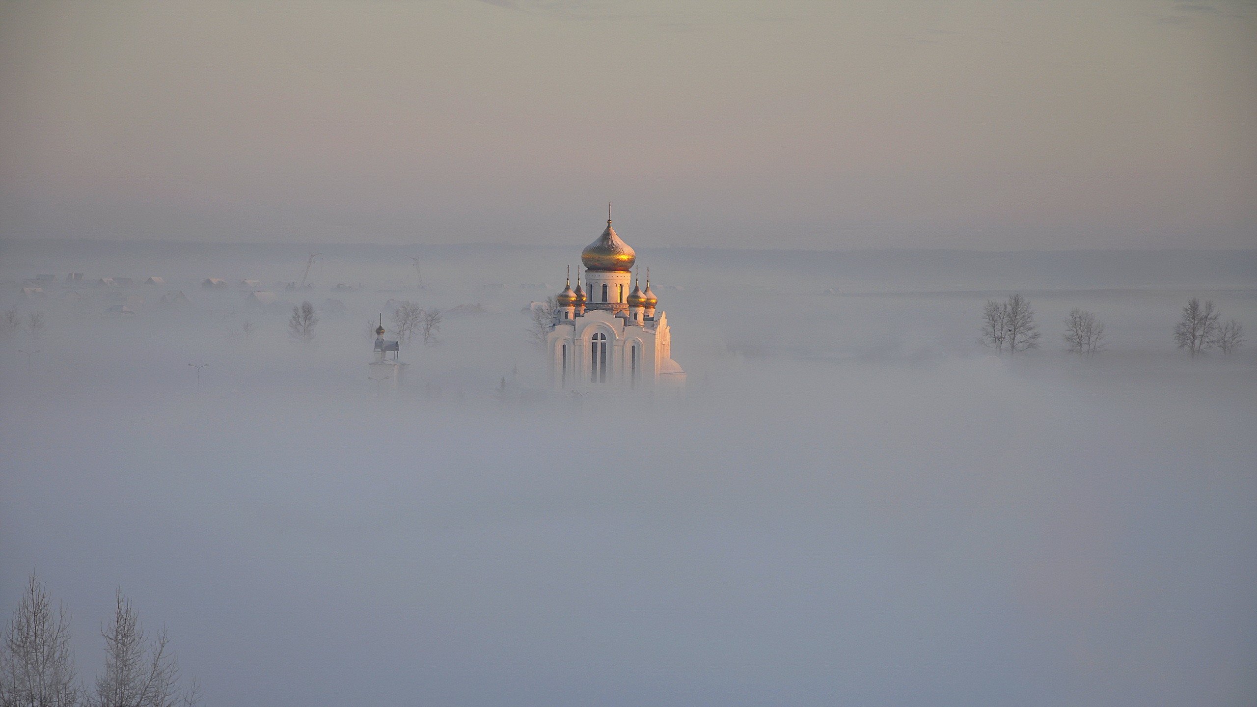 природа река архитектура облака Церковь Святого Пантелеймона скачать
