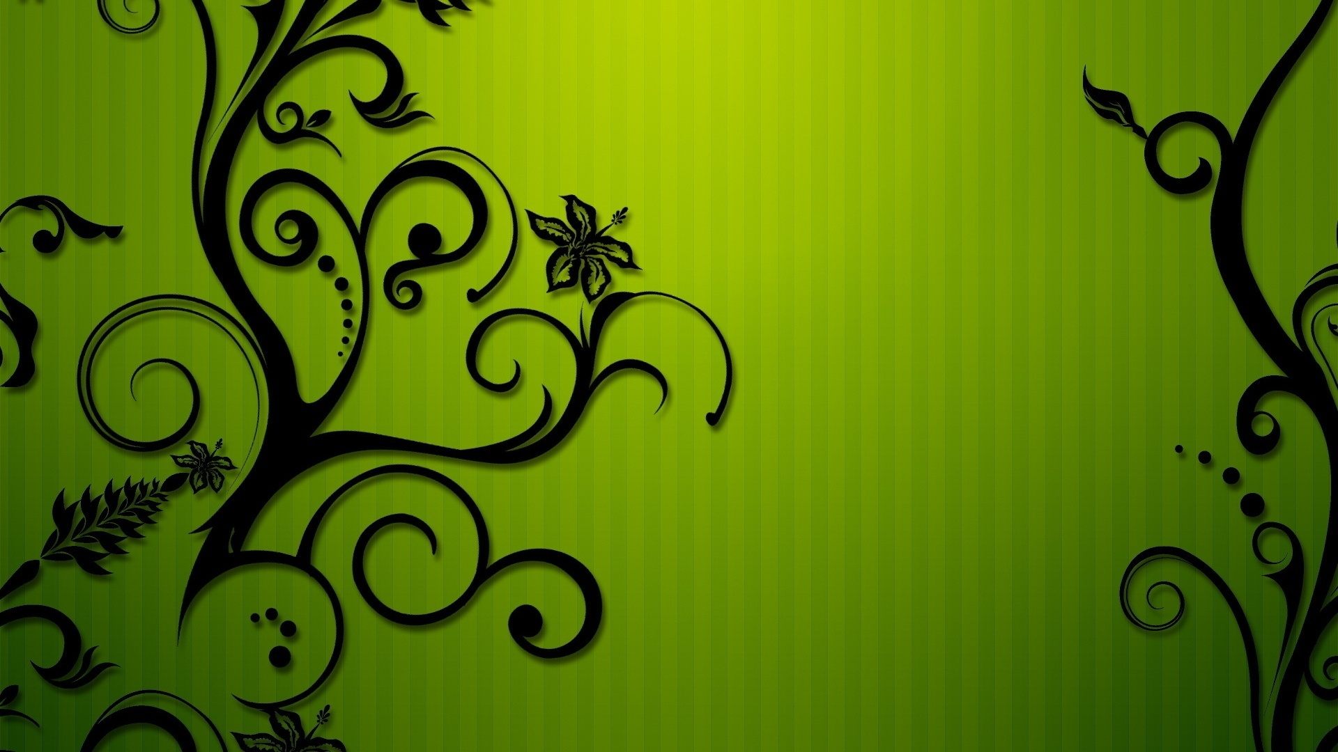 Обои полосы, зелёный, узоры, цветочки, strip, green, patterns, flowers разрешение 1920x1080 Загрузить