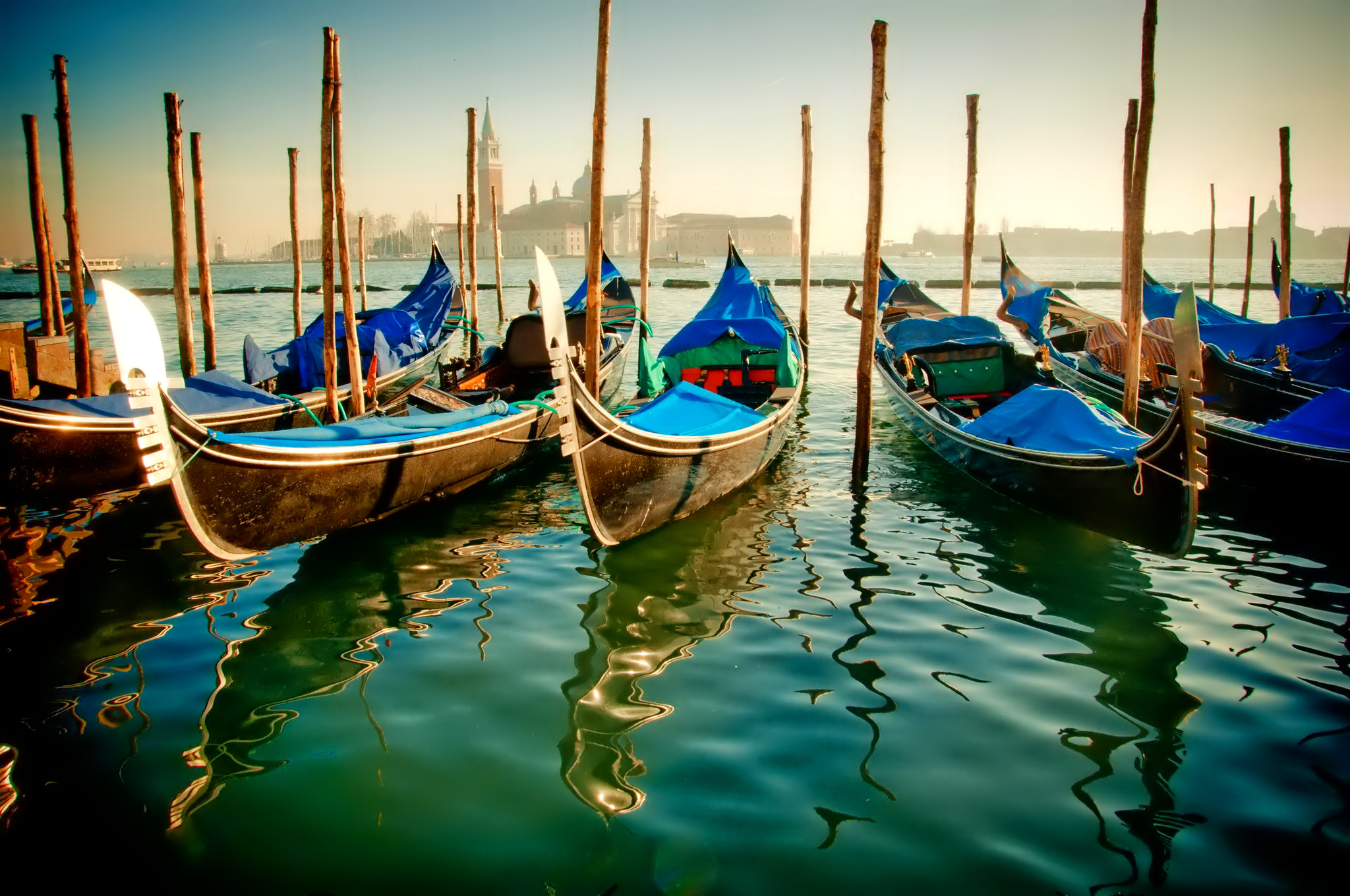 Венеция город вода лодки загрузить