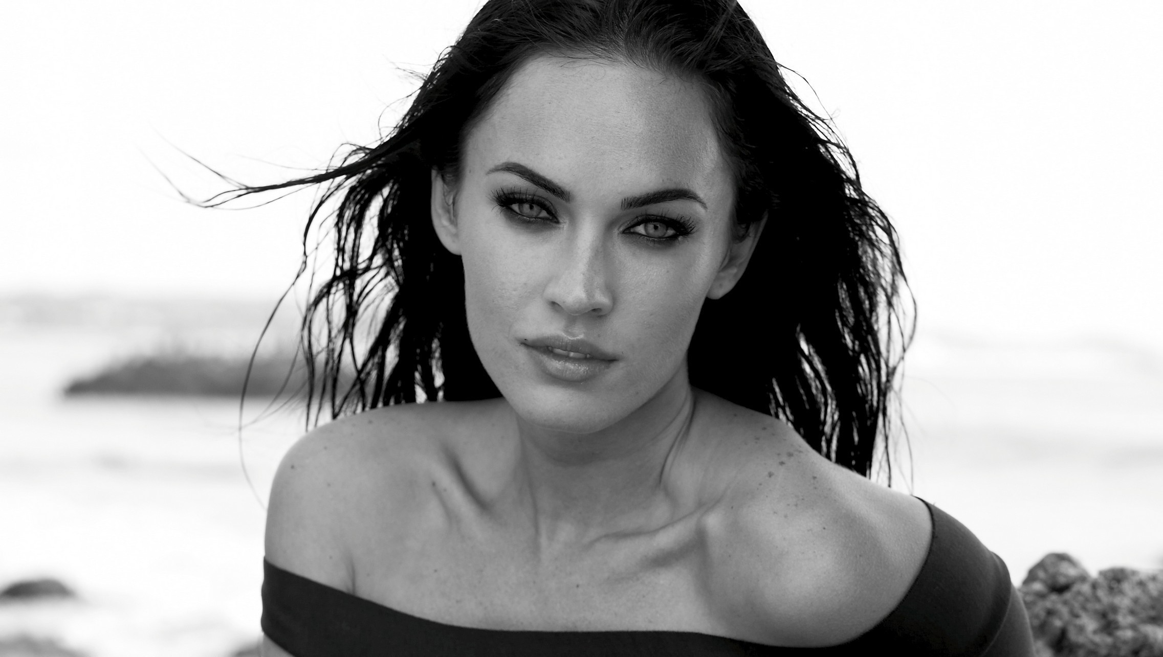 Обои брюнетка, меган фокс, актриса, brunette, megan fox, actress разрешение 2273x1285 Загрузить