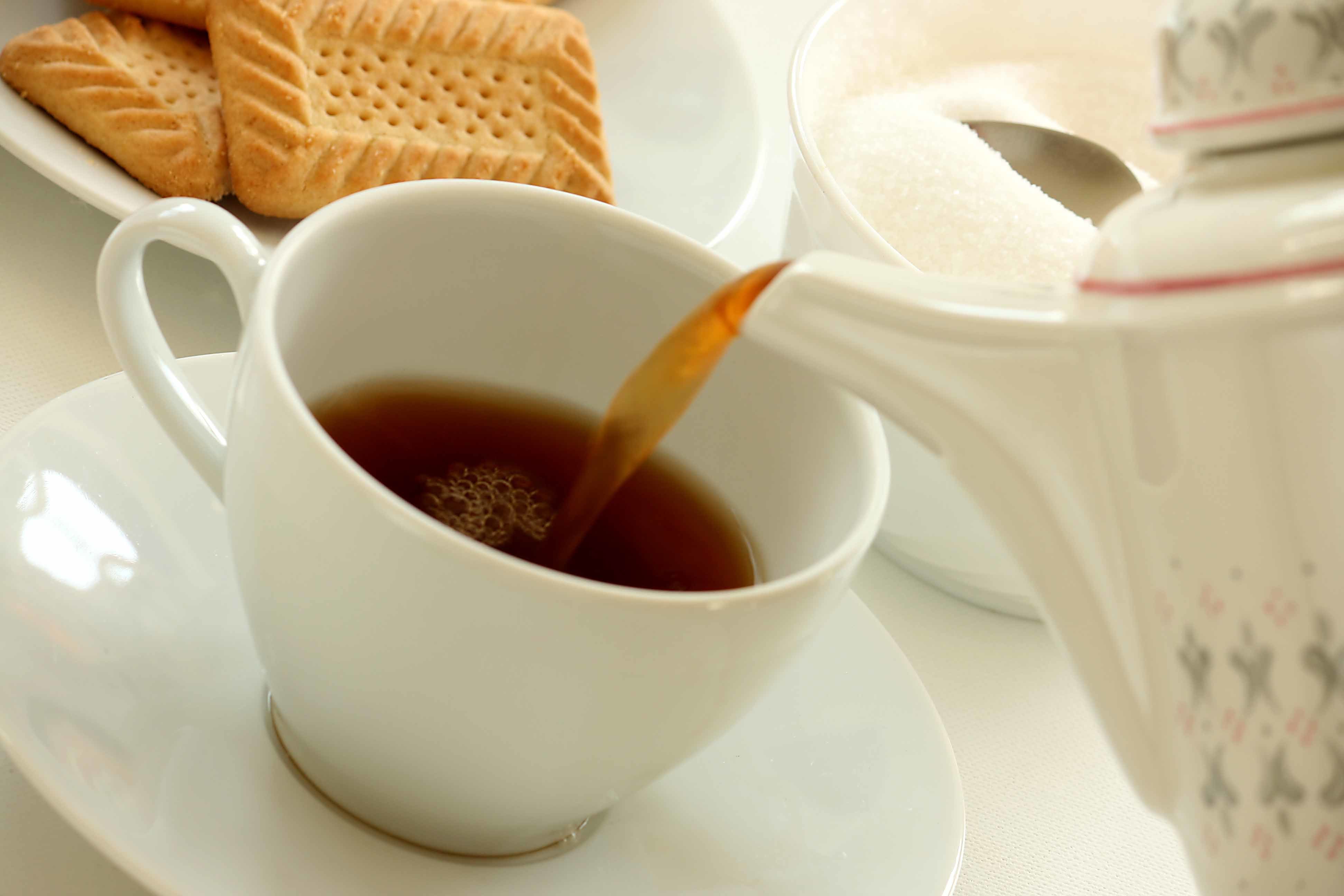 Обои чашка, чай, сахар, печенье, доброе утро, cup, tea, sugar, cookies, good morning разрешение 3888x2592 Загрузить