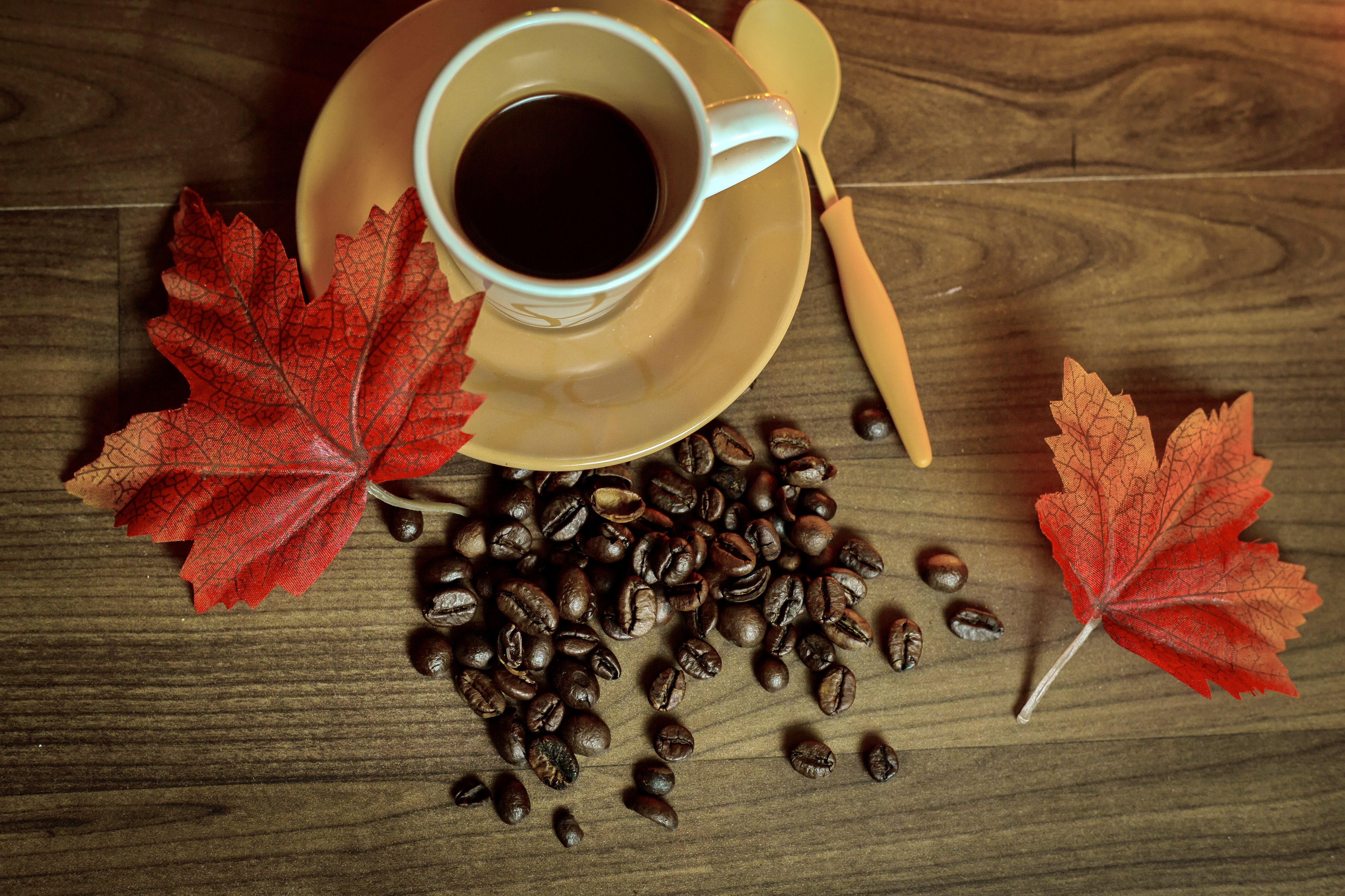 Осенняя чашечка кофе