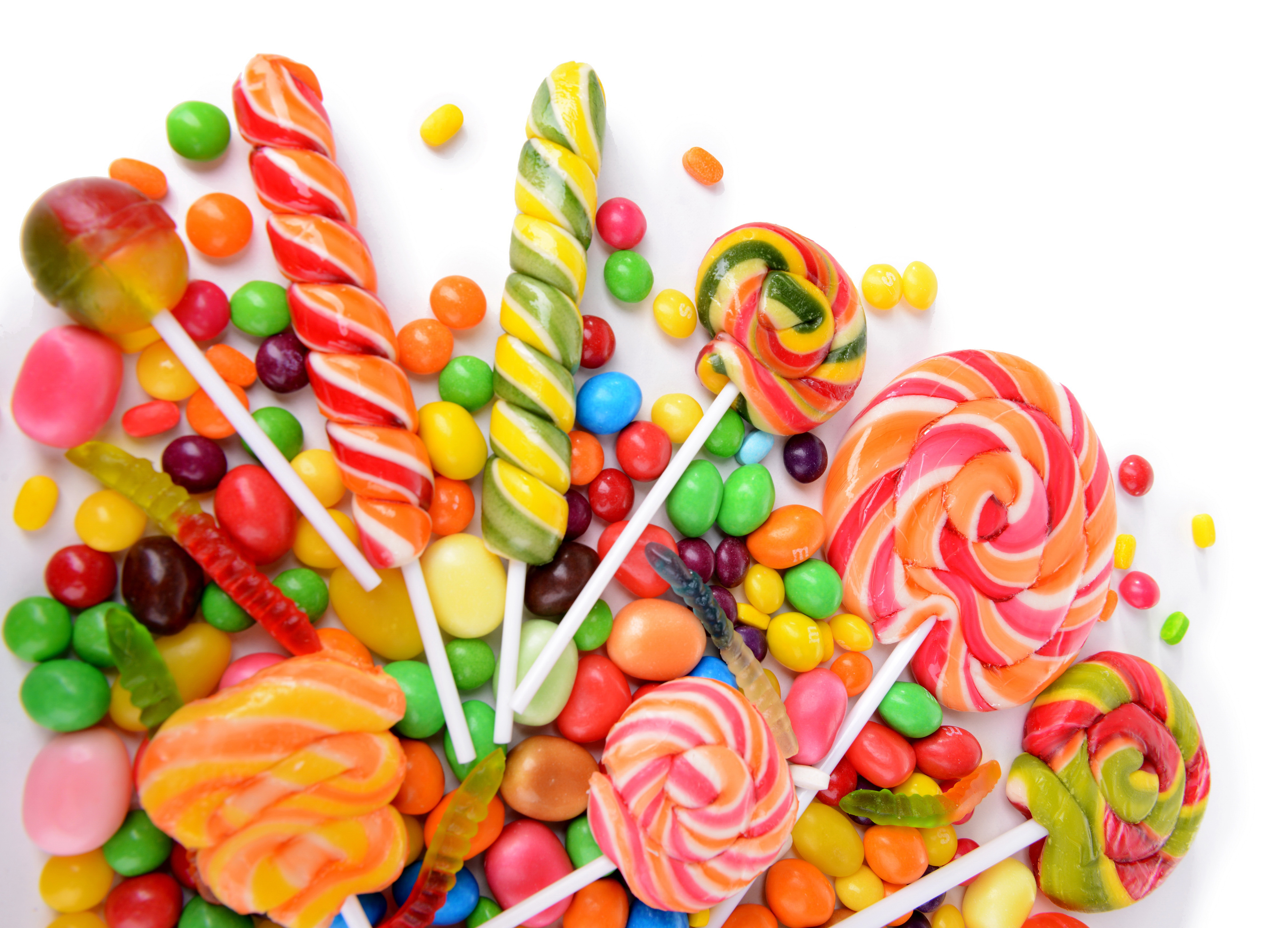 Обои конфеты, разноцветный, красочные, десерт, леденцы, мармелад, сладкий, драже, candy, colorful, dessert, lollipops, marmalade, sweet, pills разрешение 4500x3243 Загрузить