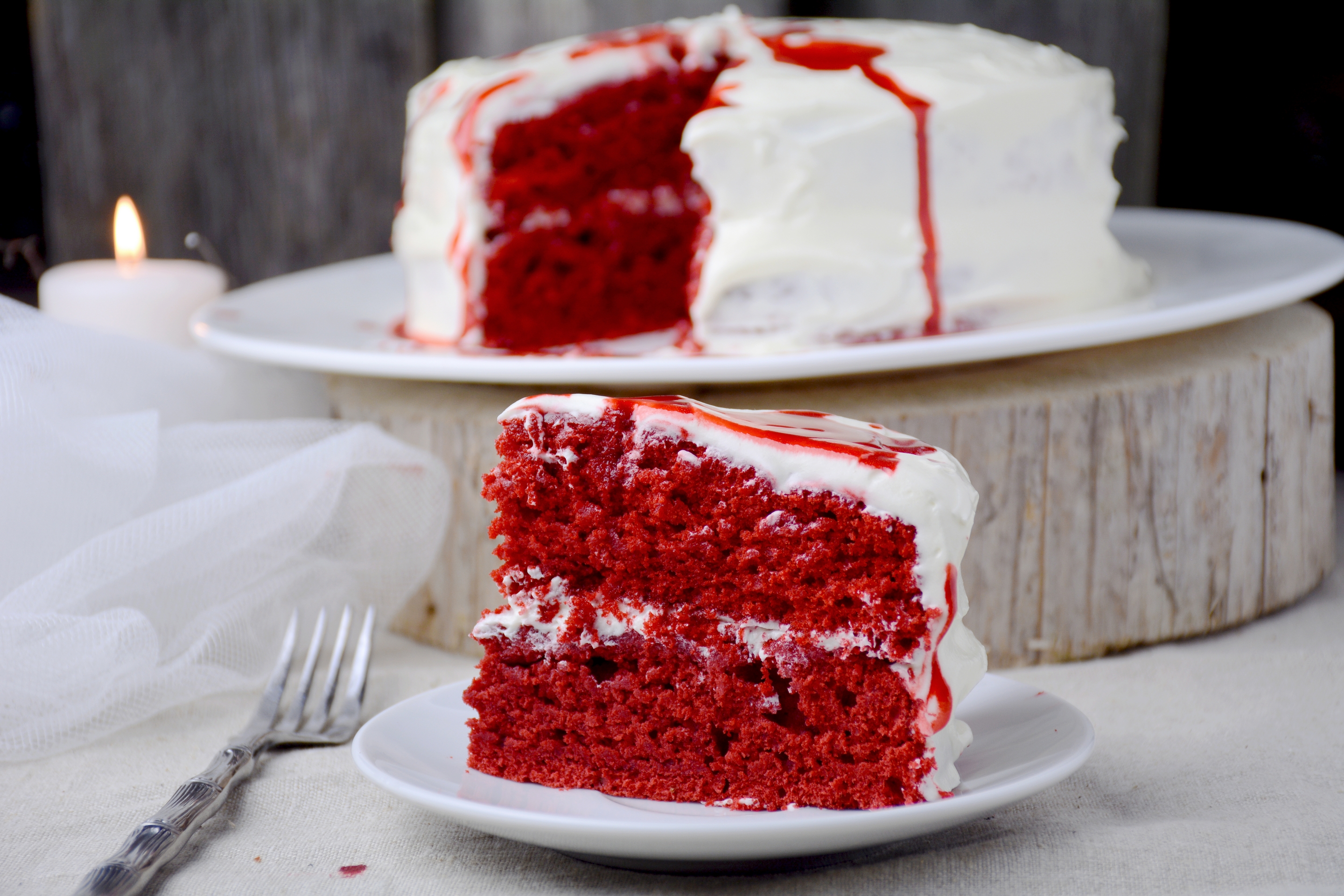 Обои окрас, краcный, торт, кулич, color, red, cake разрешение 2880x1920 Заг...