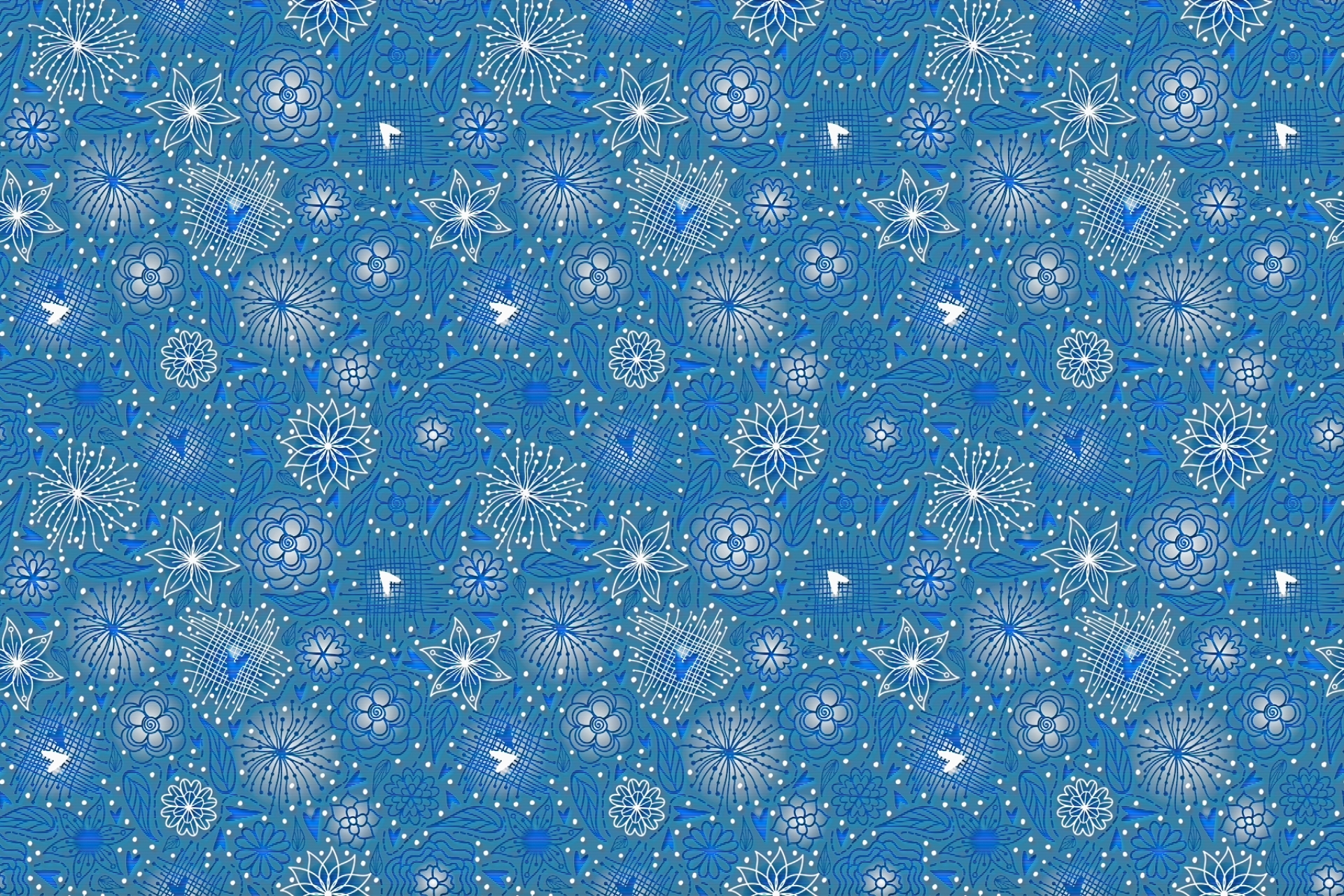 Обои цветы, линии, узор, голубой, flowers, line, pattern, blue разрешение 1920x1280 Загрузить