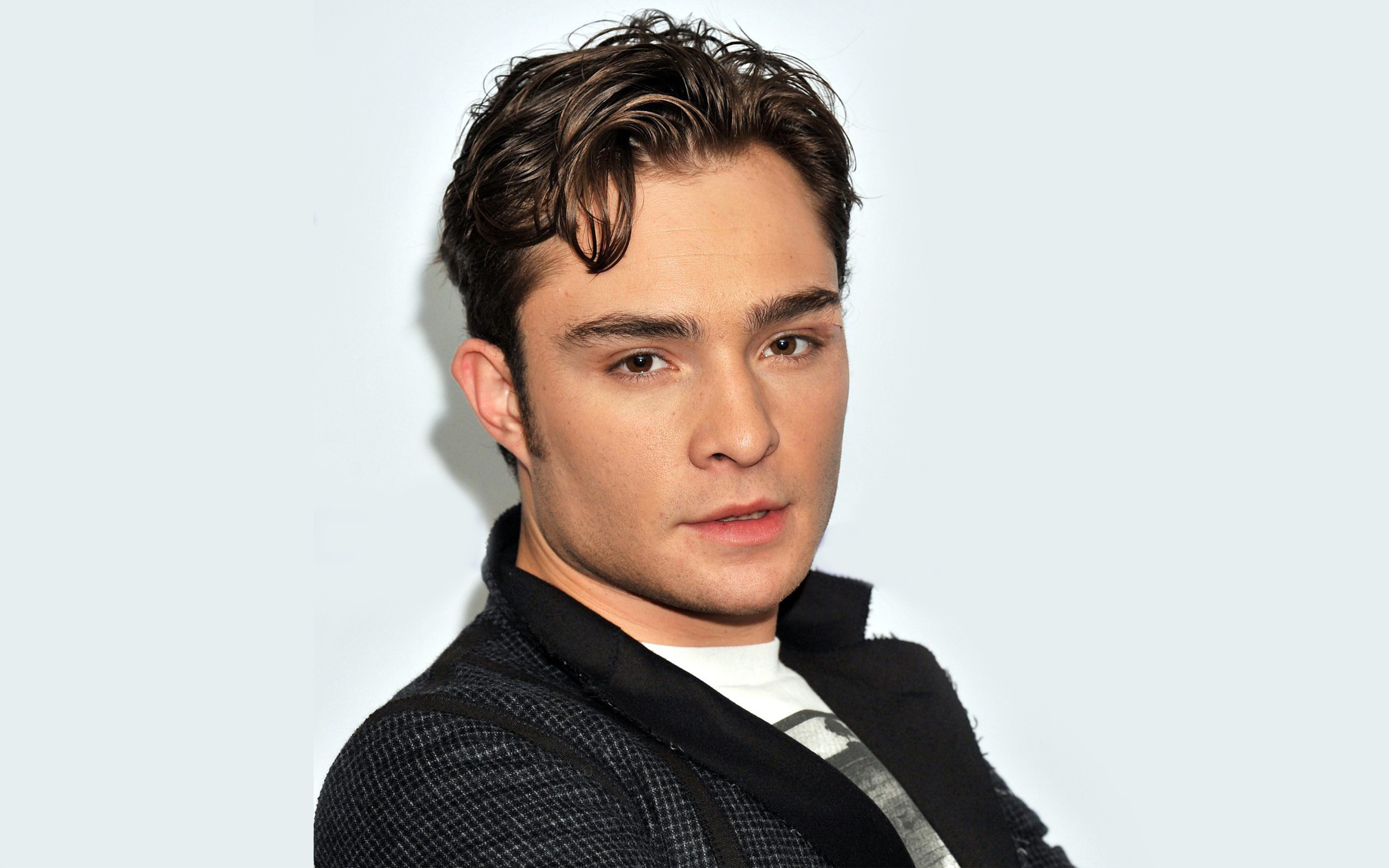 Обои взгляд, актёр, лицо, мужчина, эд вествик, look, actor, face, male, ed westwick разрешение 2560x1600 Загрузить