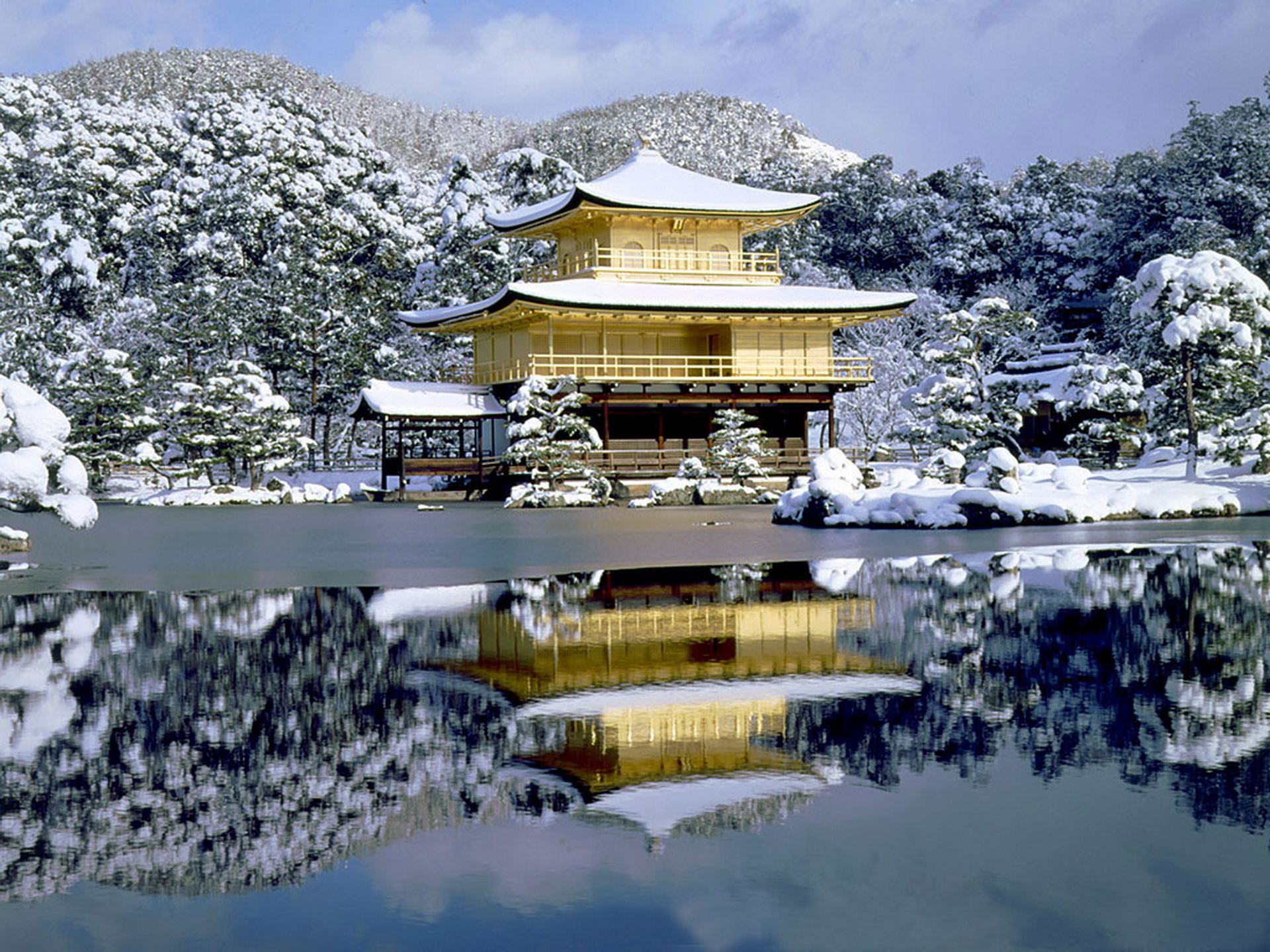 золотой храм в киото