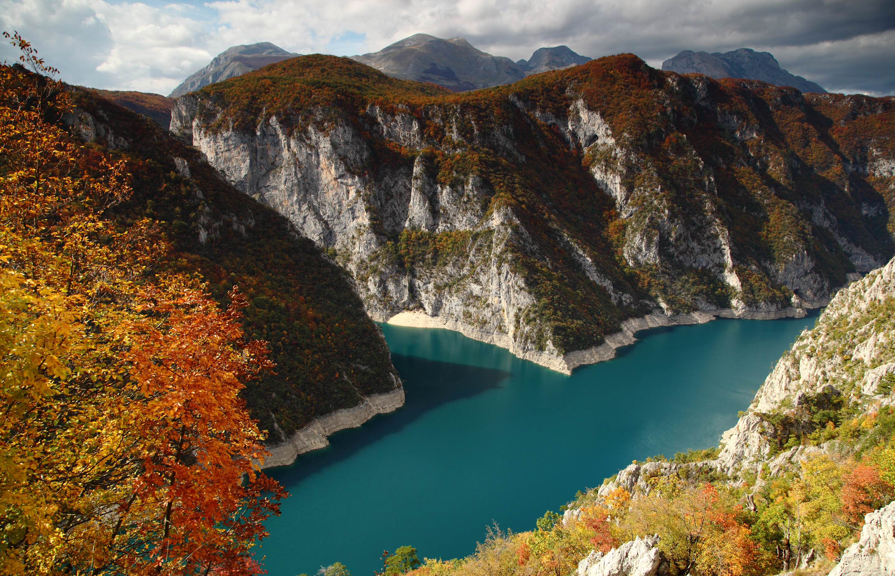 Национальный парк Дурмитор Черногория горы осень