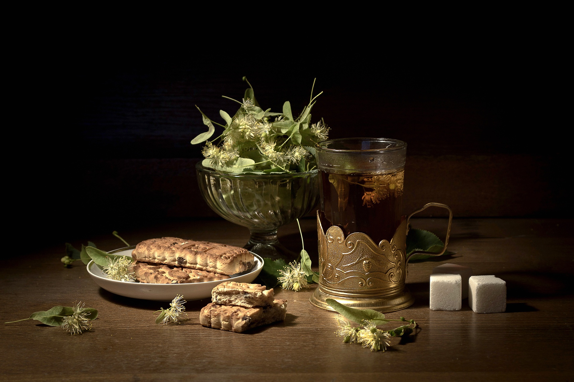 Обои чай, стакан, сладкое, сахар, печенье, tea, glass, sweet, sugar, cookies разрешение 1920x1280 Загрузить