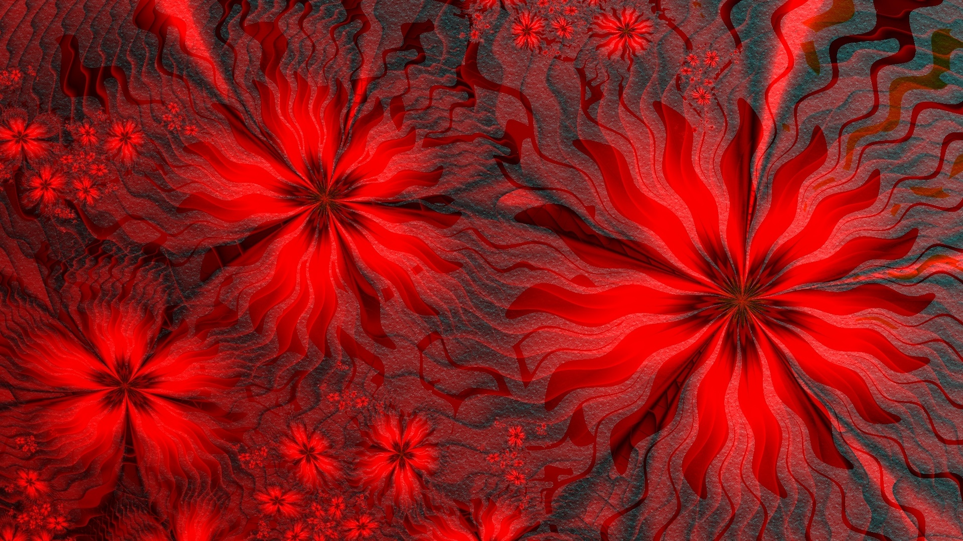 графика цветок красный без смс