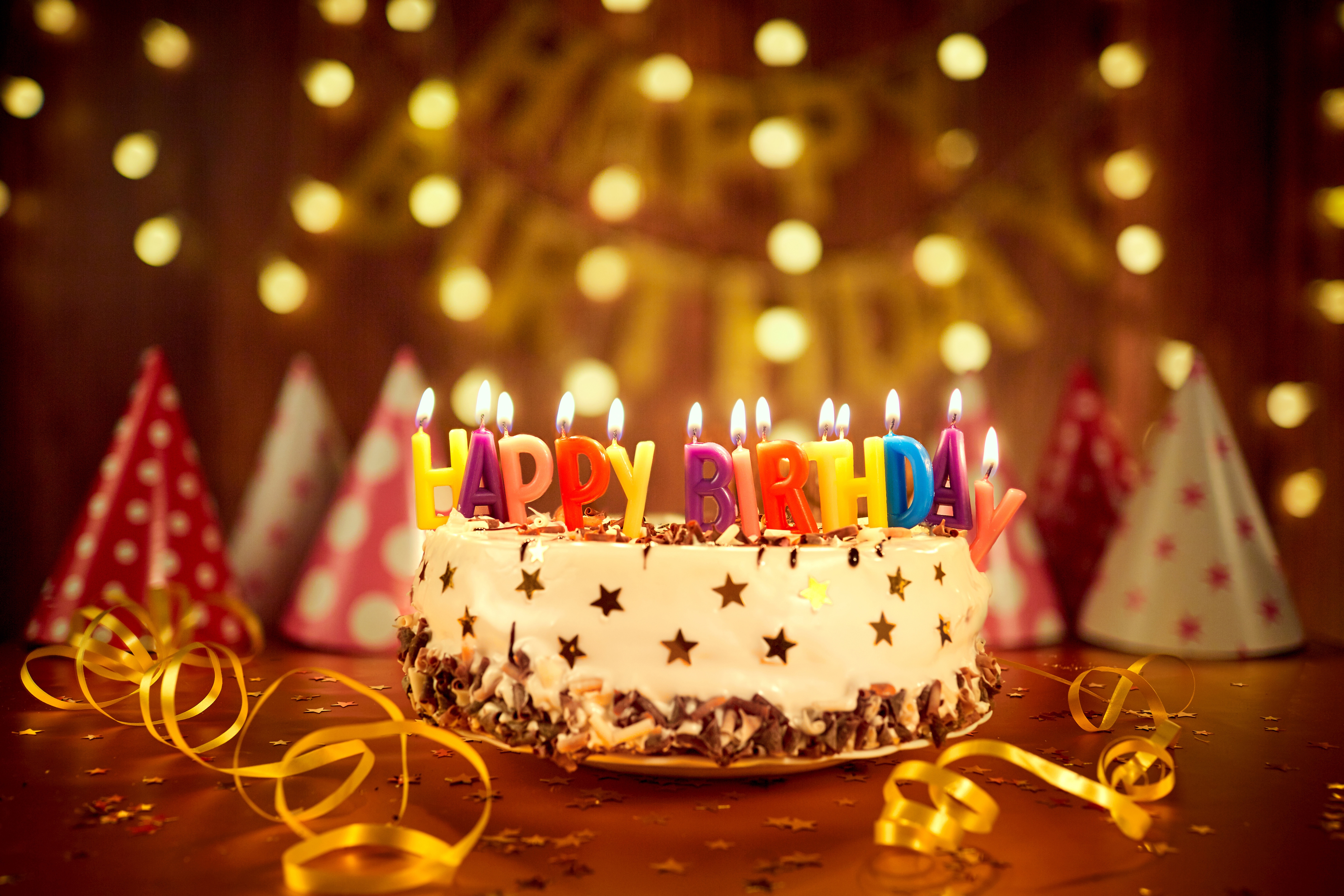 Обои свечи, украшение, день рождения, торт, candles, decoration, birthday, cake разрешение 6720x4480 Загрузить