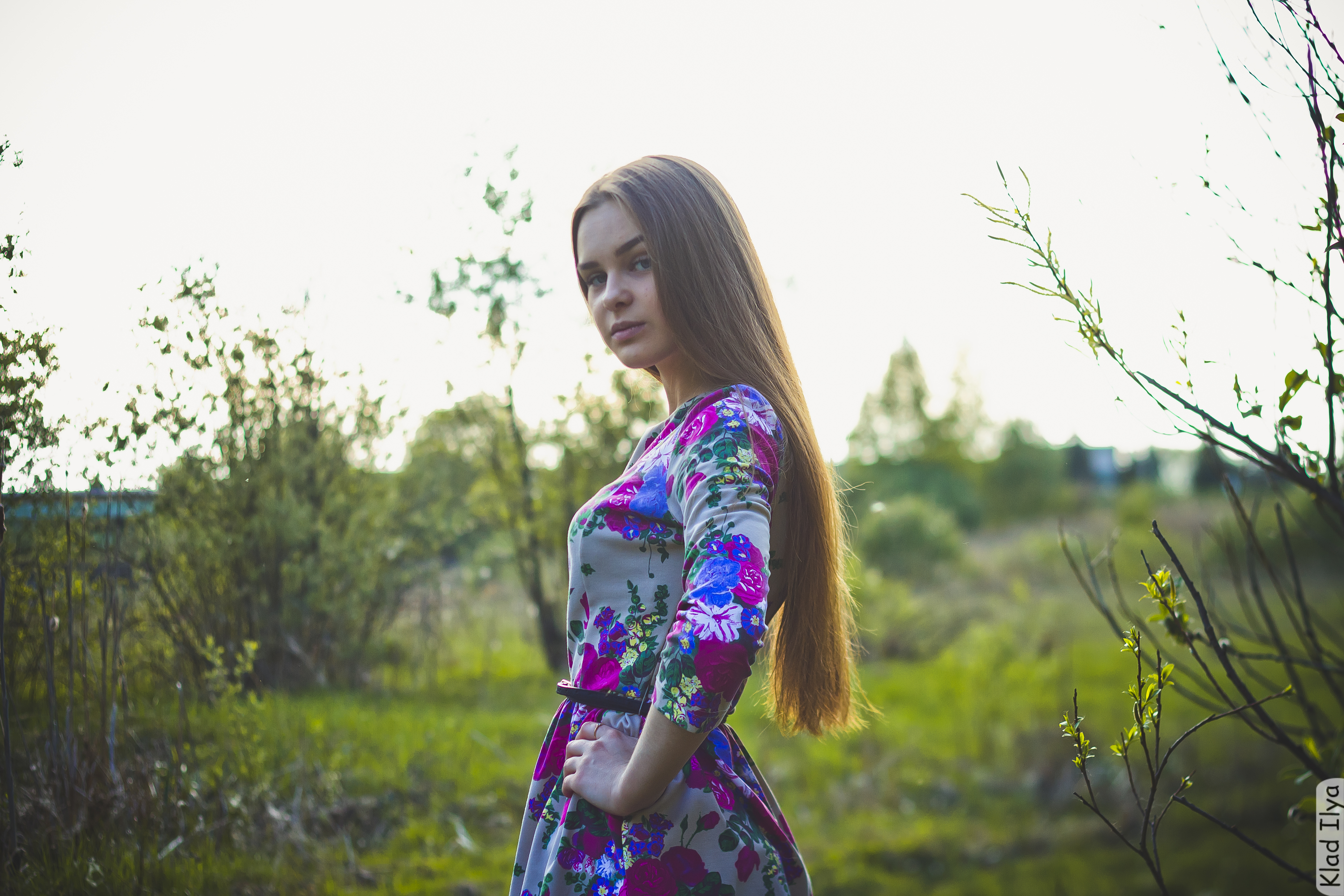 Обои природа, девушка, платье, взгляд, волосы, илья кладь, ilya klad, nature, girl, dress, look, hair, ilya baggage разрешение 4982x3321 Загрузить