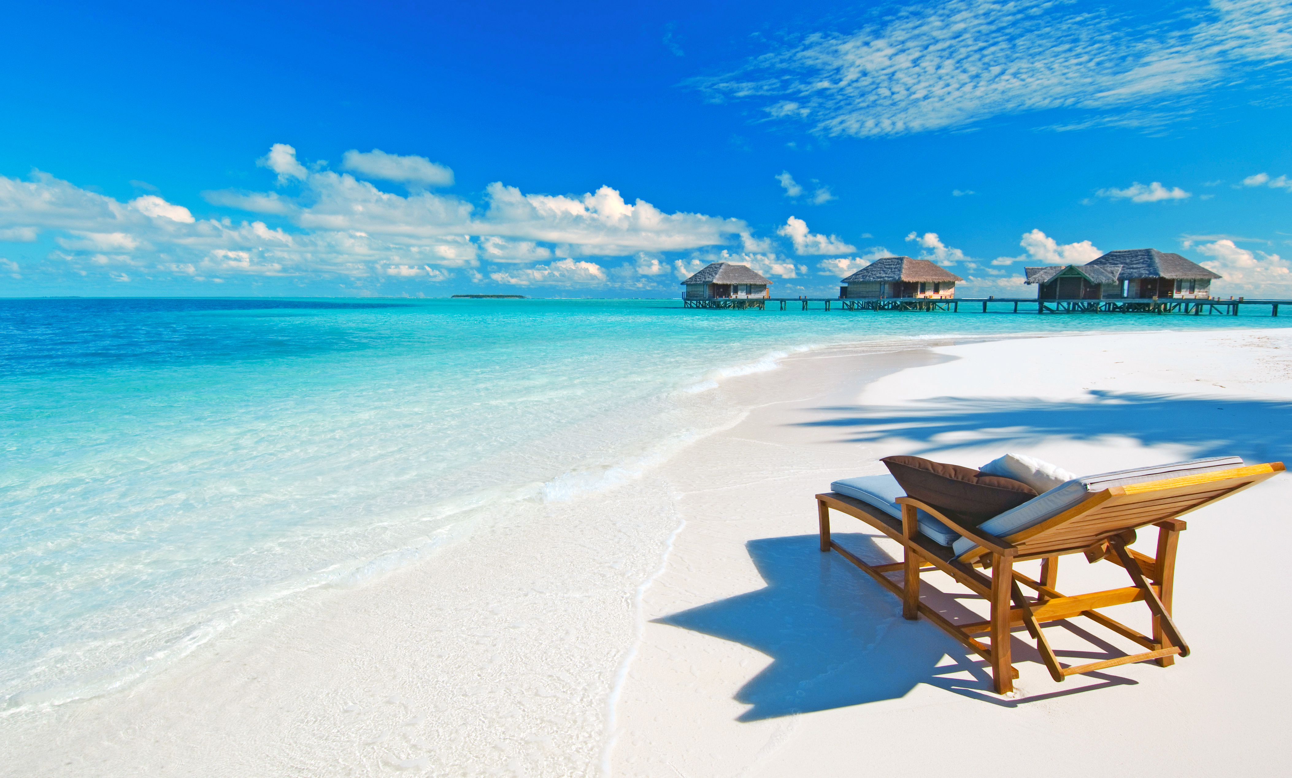 Обои море, пляж, отдых, остров, мальдивы, sea, beach, stay, island, the maldives разрешение 4212x2536 Загрузить