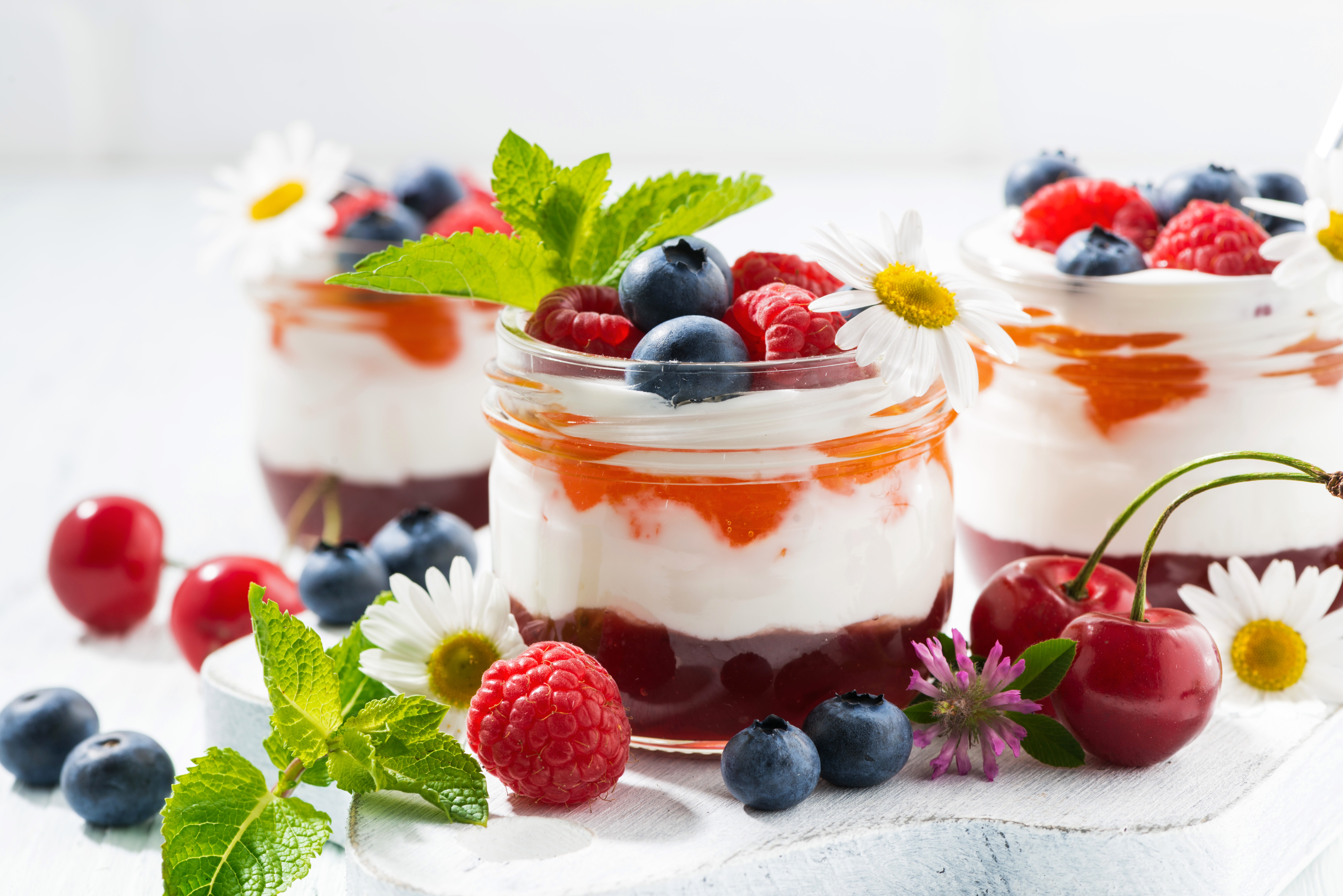 ягоды малина йогурт бесплатно