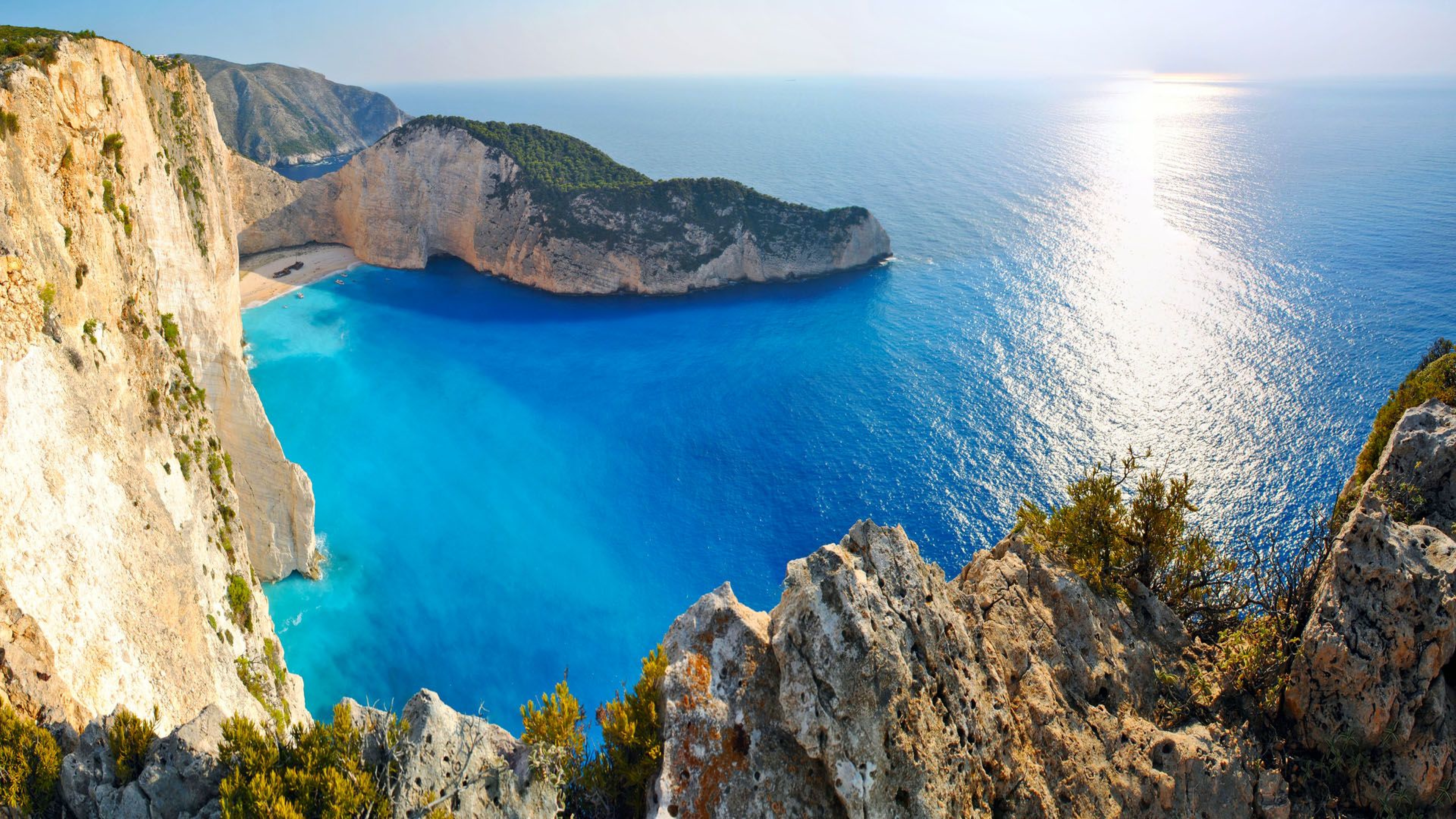 Греция остров море горы скачать