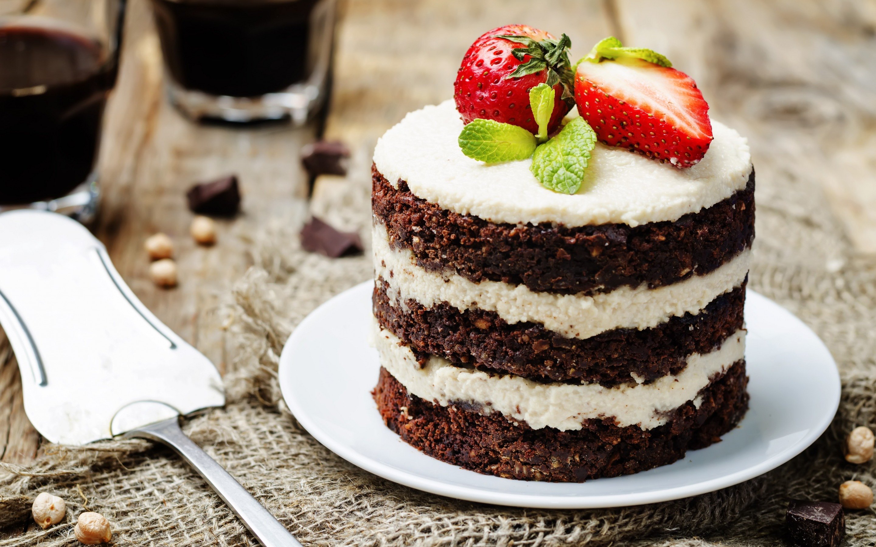 ...сладкое, торт, десерт, пирожное, тортик, крем, strawberry, berries, choc...