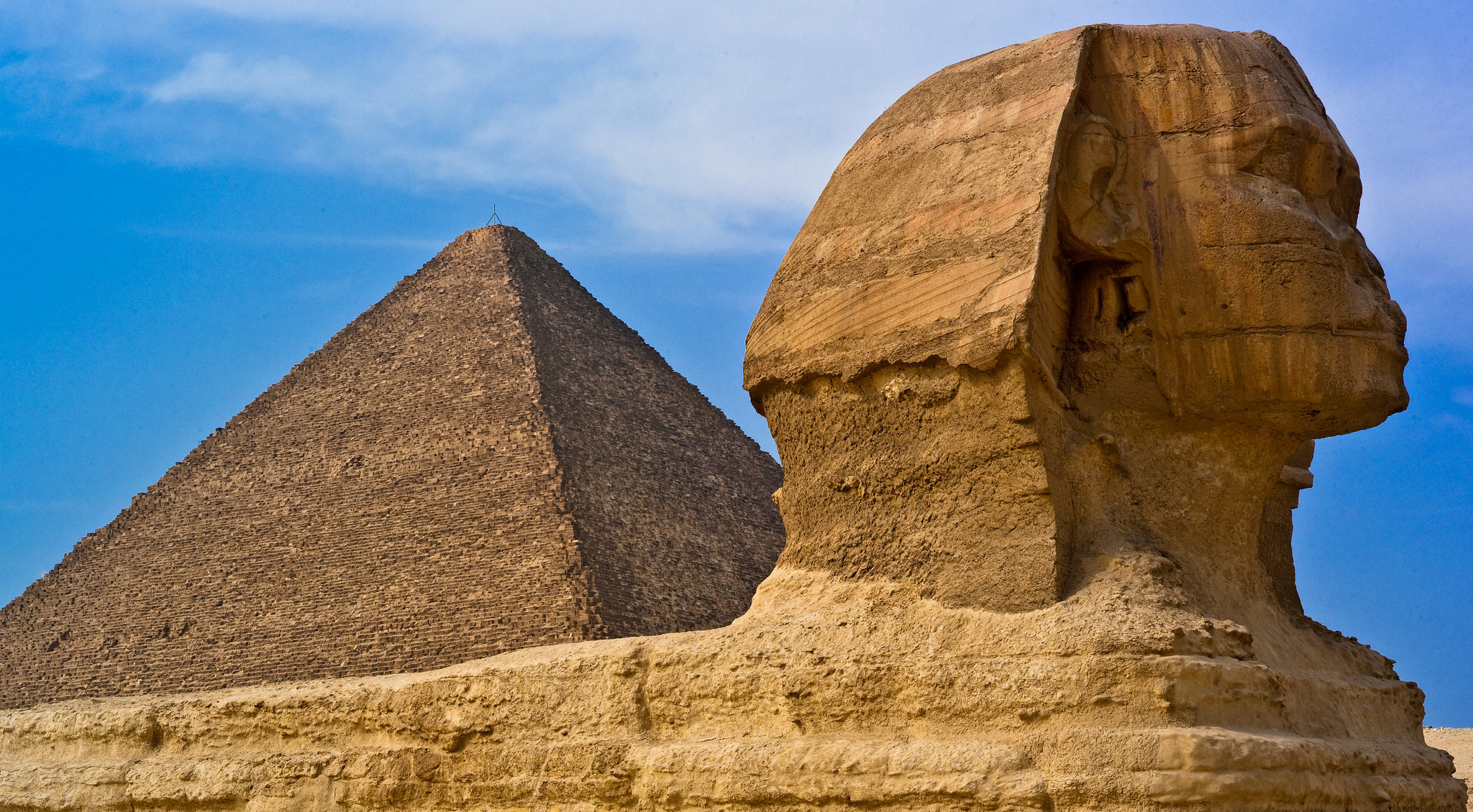 Пирамиды и сфинксы древнего египта