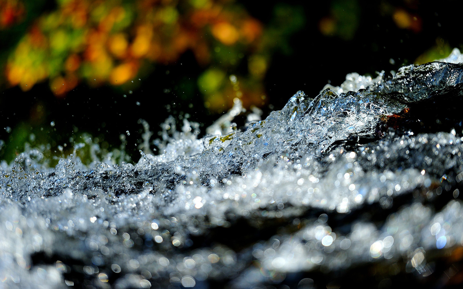 Обои вода, природа, макро, фон, брызги, water, nature, macro, background, squirt разрешение 1920x1200 Загрузить