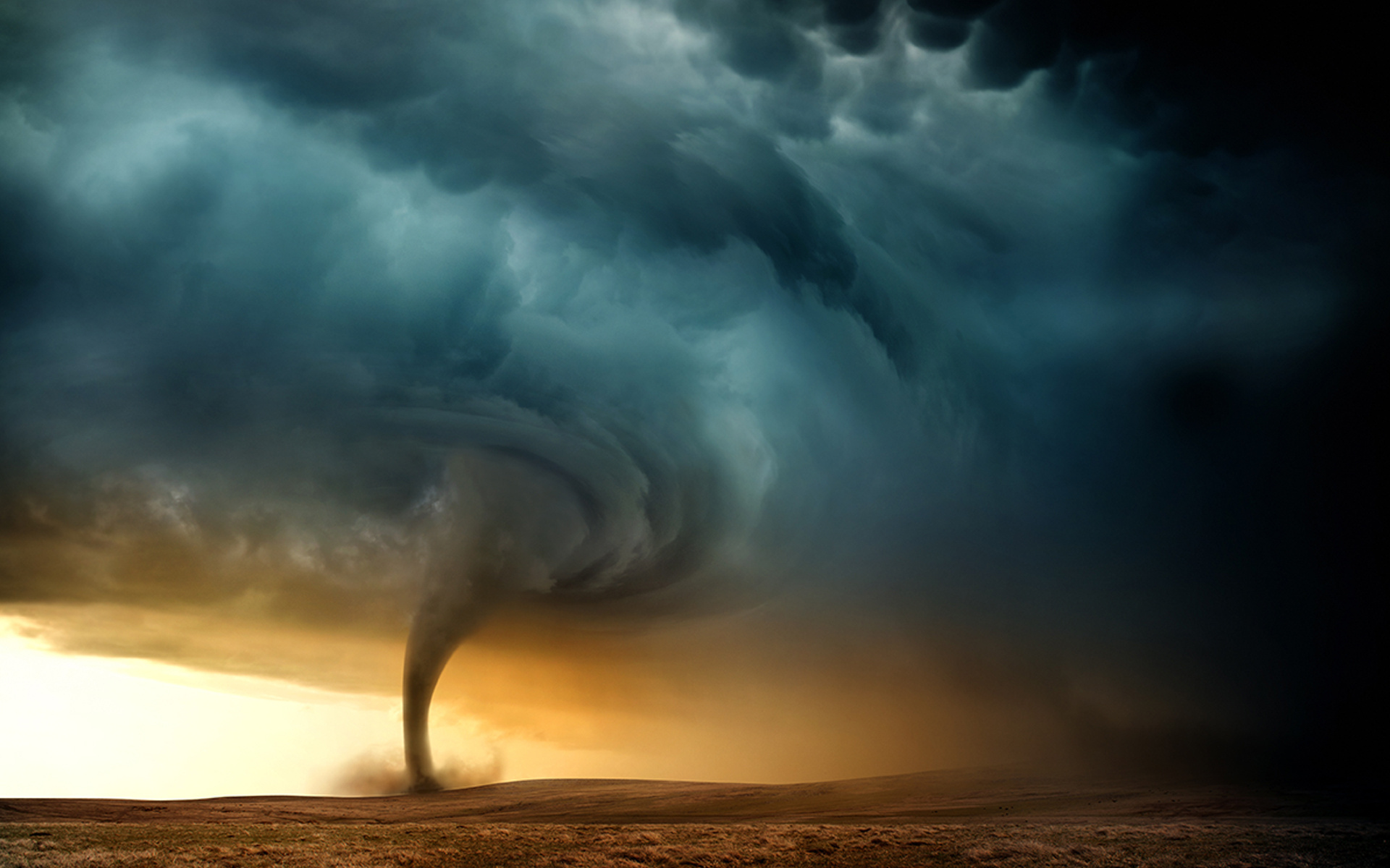 Обои облака, природа, ураган, циклон, сила, торнадо, clouds, nature, hurricane, cyclone, power, tornado разрешение 1920x1200 Загрузить