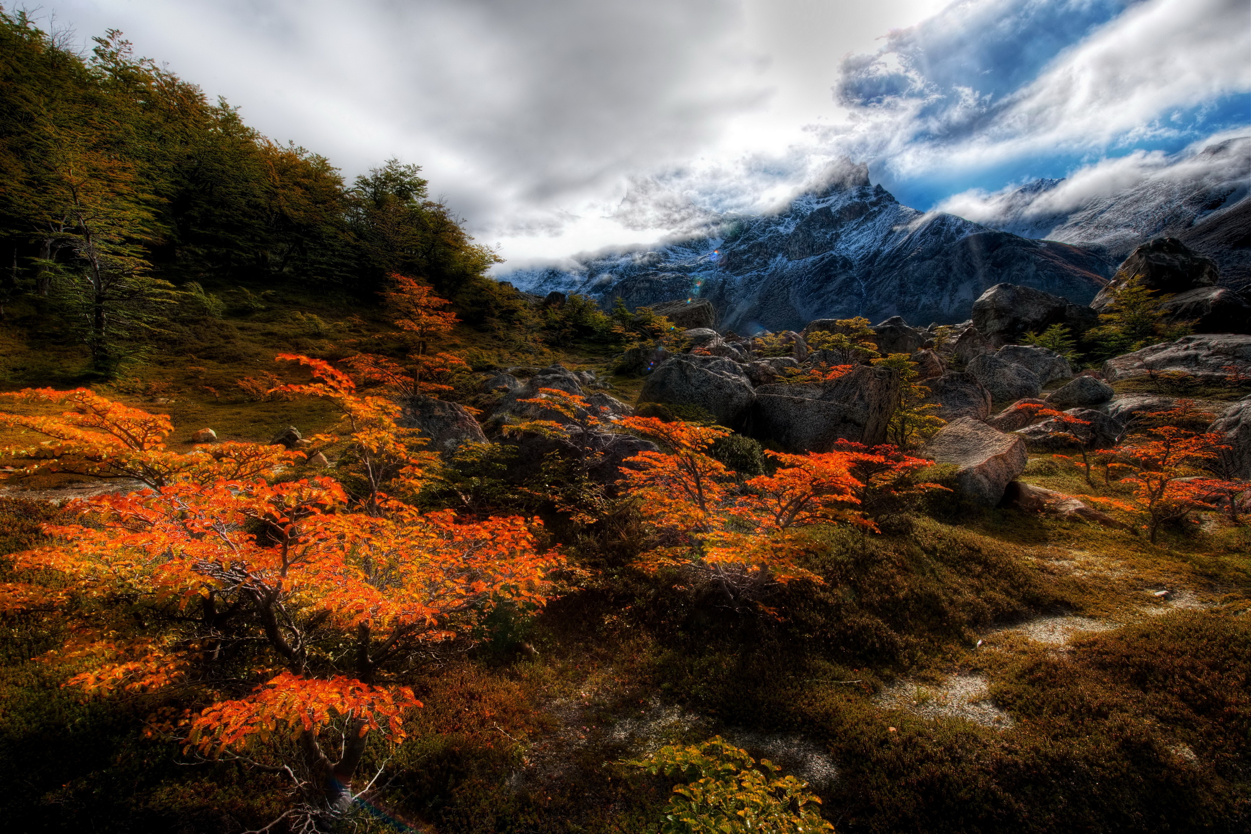 Обои горы, скалы, природа, осень, аргентина, анды, mountains, rocks, nature, autumn, argentina, andes разрешение 3982x2655 Загрузить