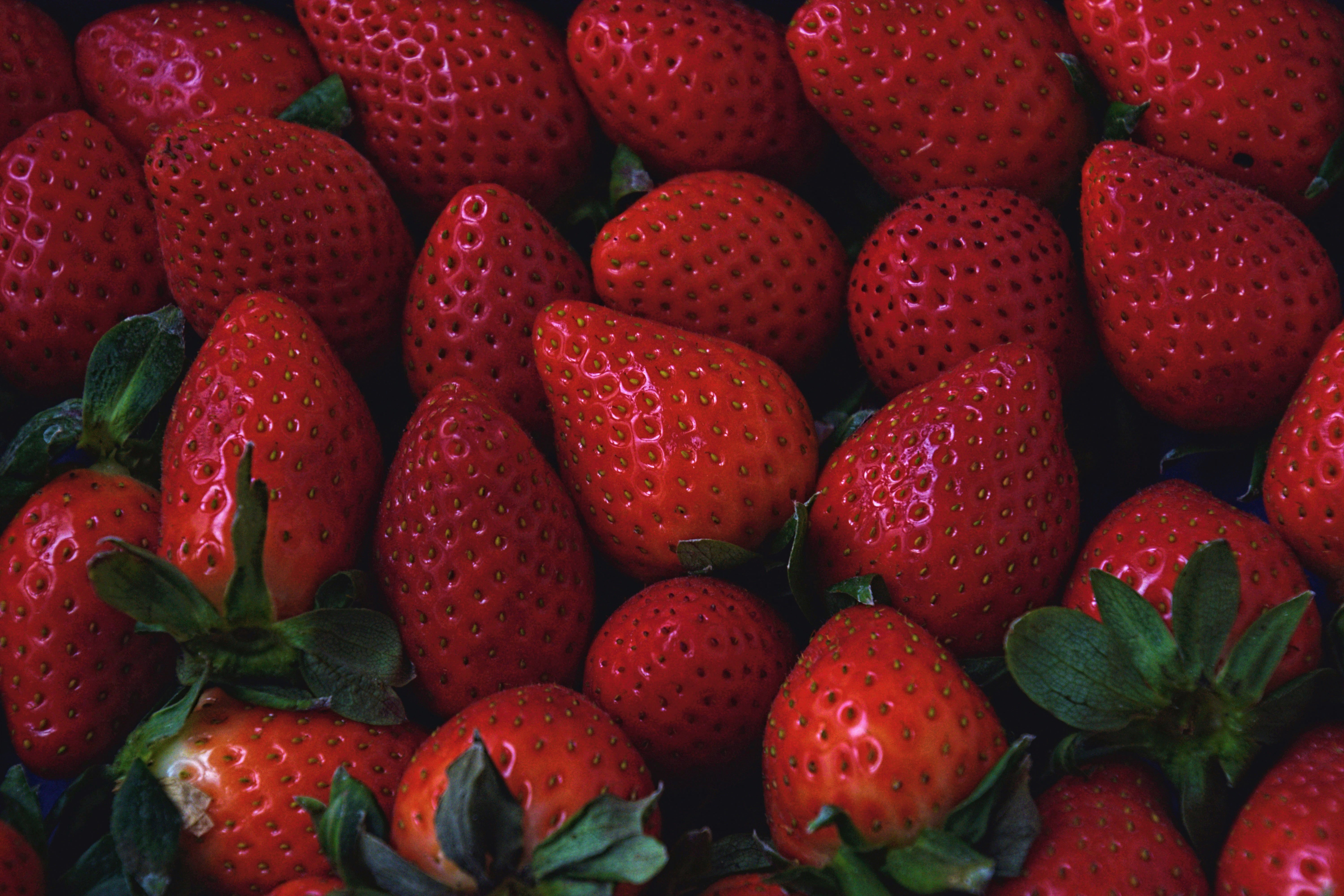 Обои клубника, спелая, ягоды, strawberry, ripe, berries разрешение 6000x4000 Загрузить