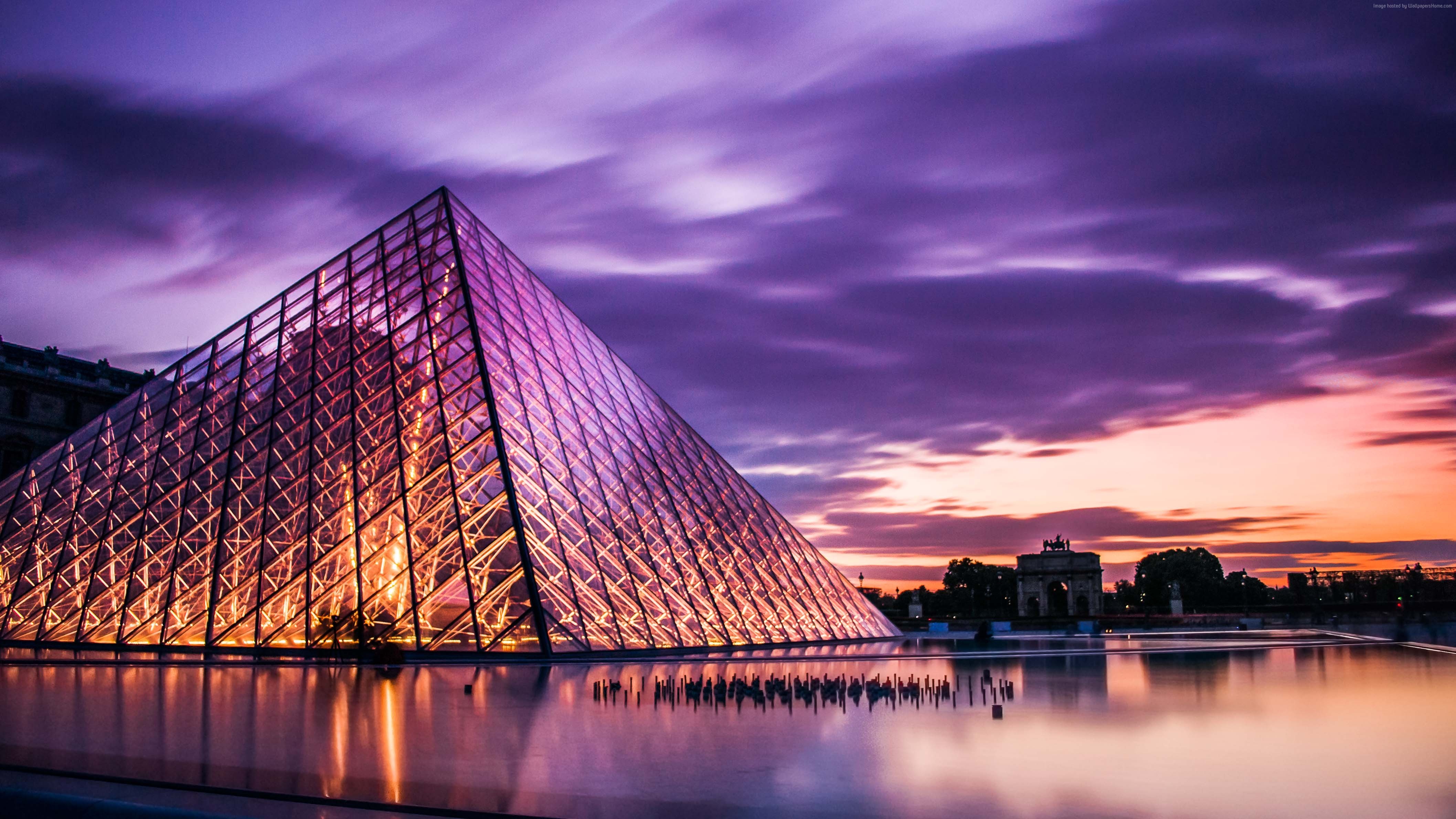 фонтан страны архитектура Лувр Париж Франция загрузить
