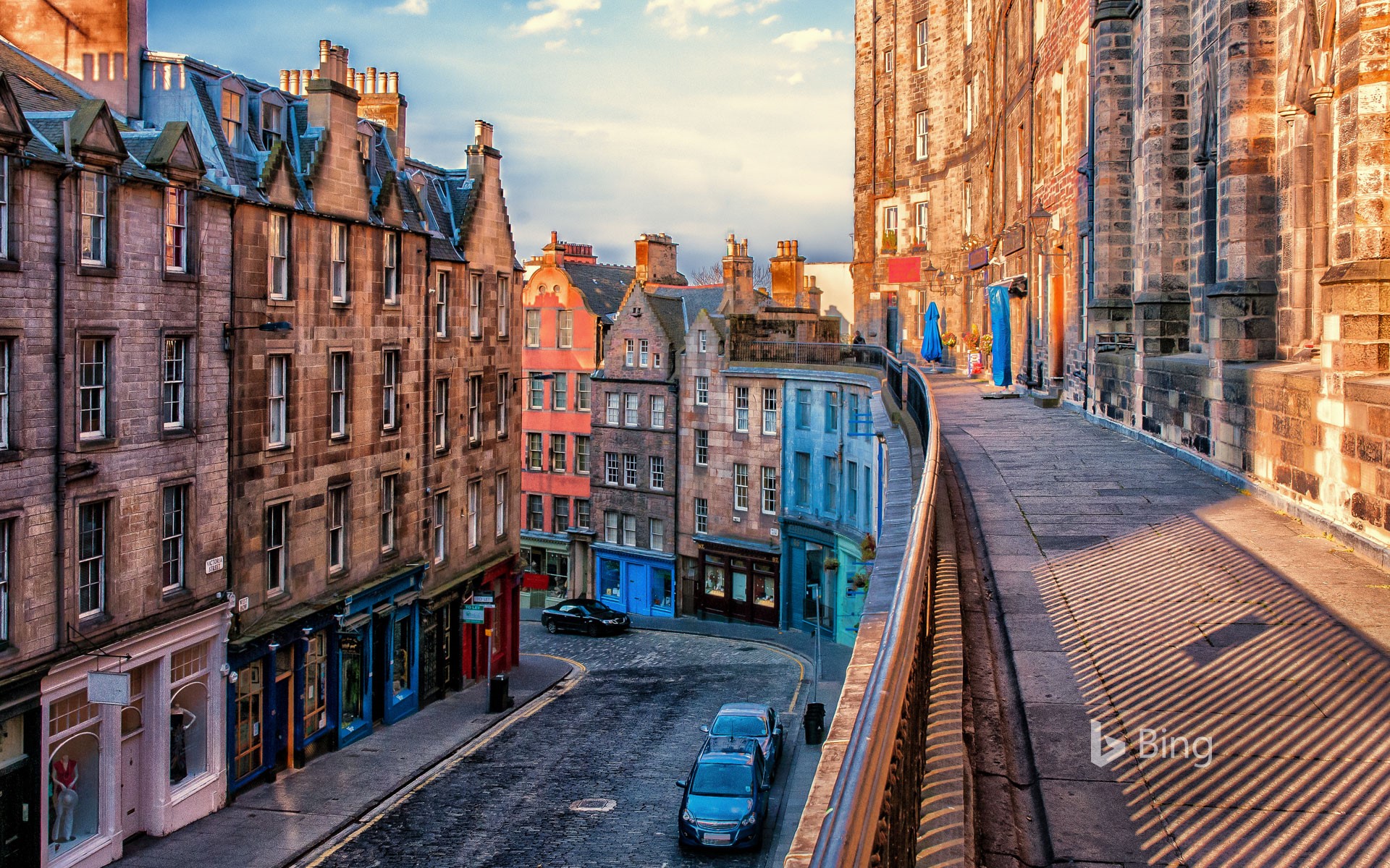 Эдинбург Шотландия улицы