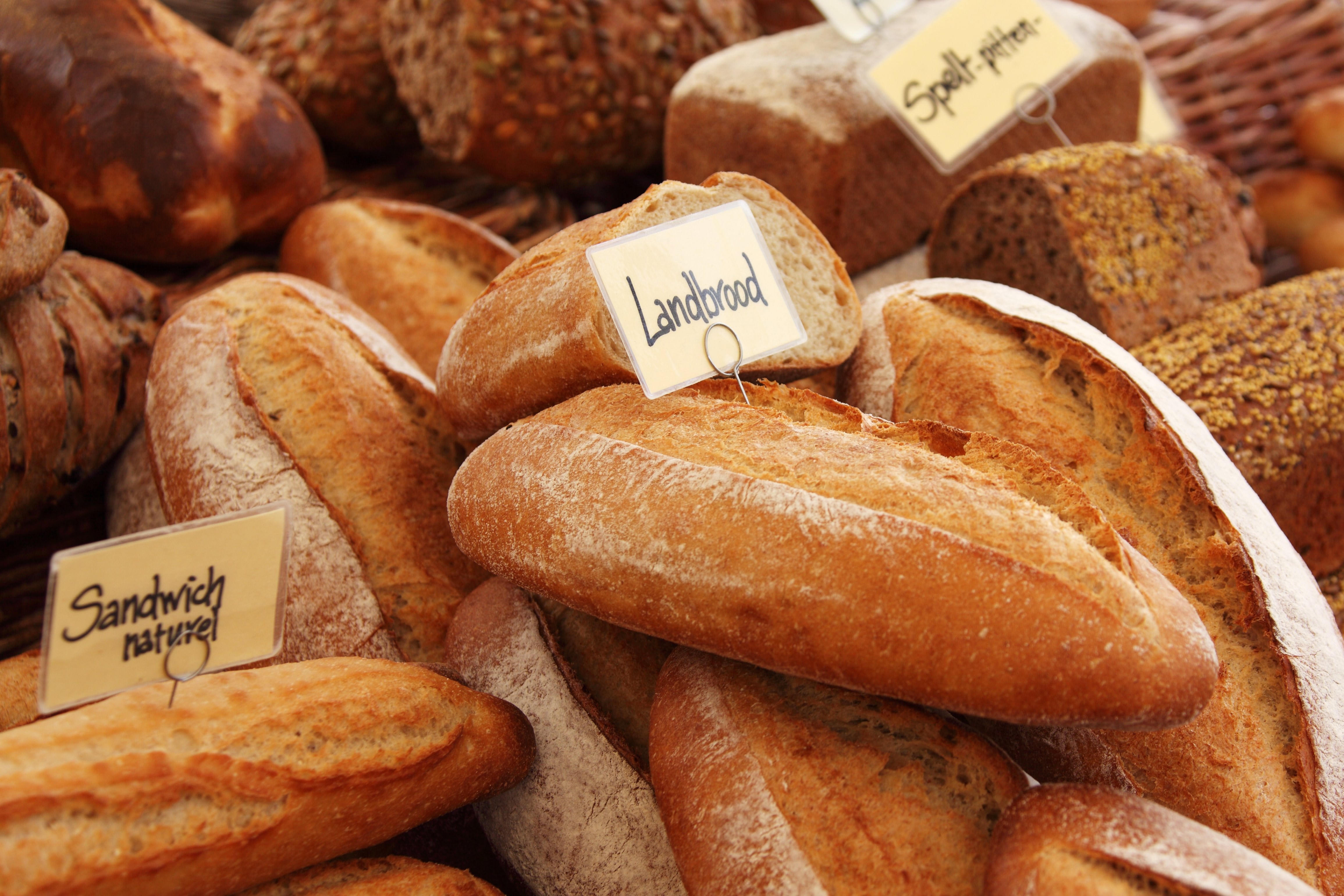 Обои хлеб, выпечка, буханка, хлебобулочные изделия, батон, пекарня, bread, cakes, loaf, bakery products, baton, bakery разрешение 4620x3080 Загрузить