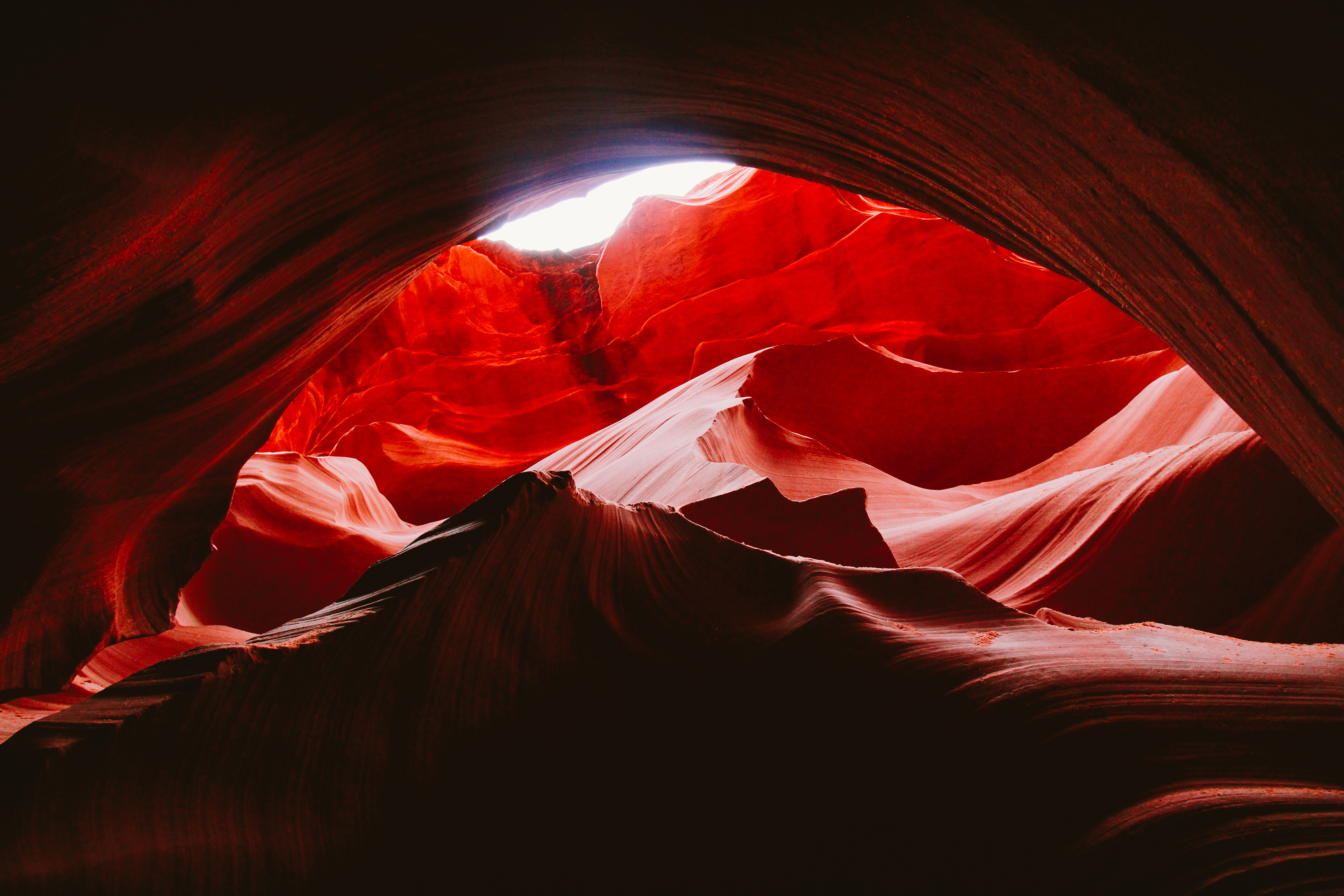 Обои скалы, каньон, каньон антилопы, штат аризона, rocks, canyon, antelope canyon, arizona разрешение 4000x2667 Загрузить