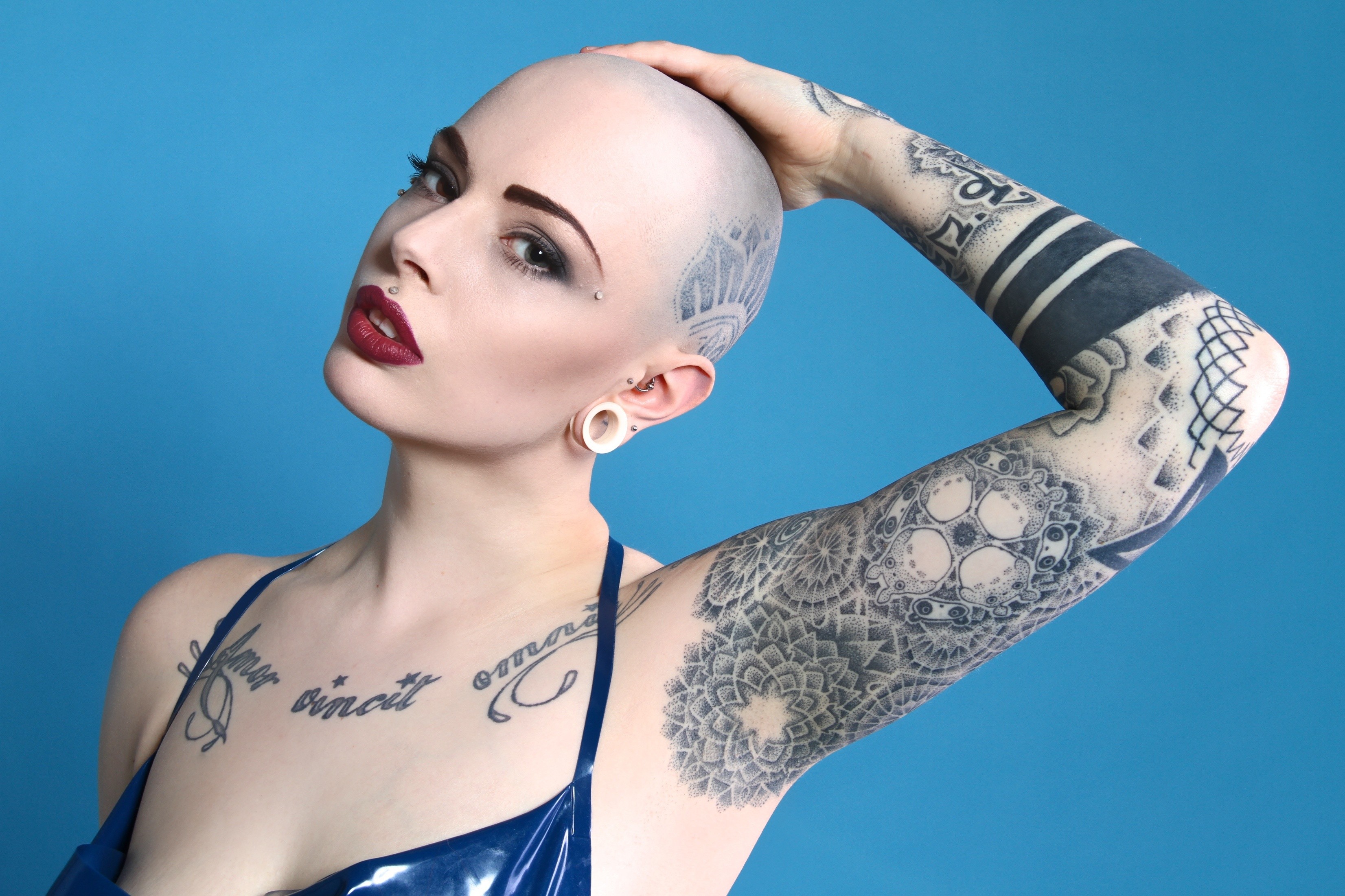 Лысая голова татуировке не помеха - Татуировки: лучшие эскизы, фото, статьи и видео