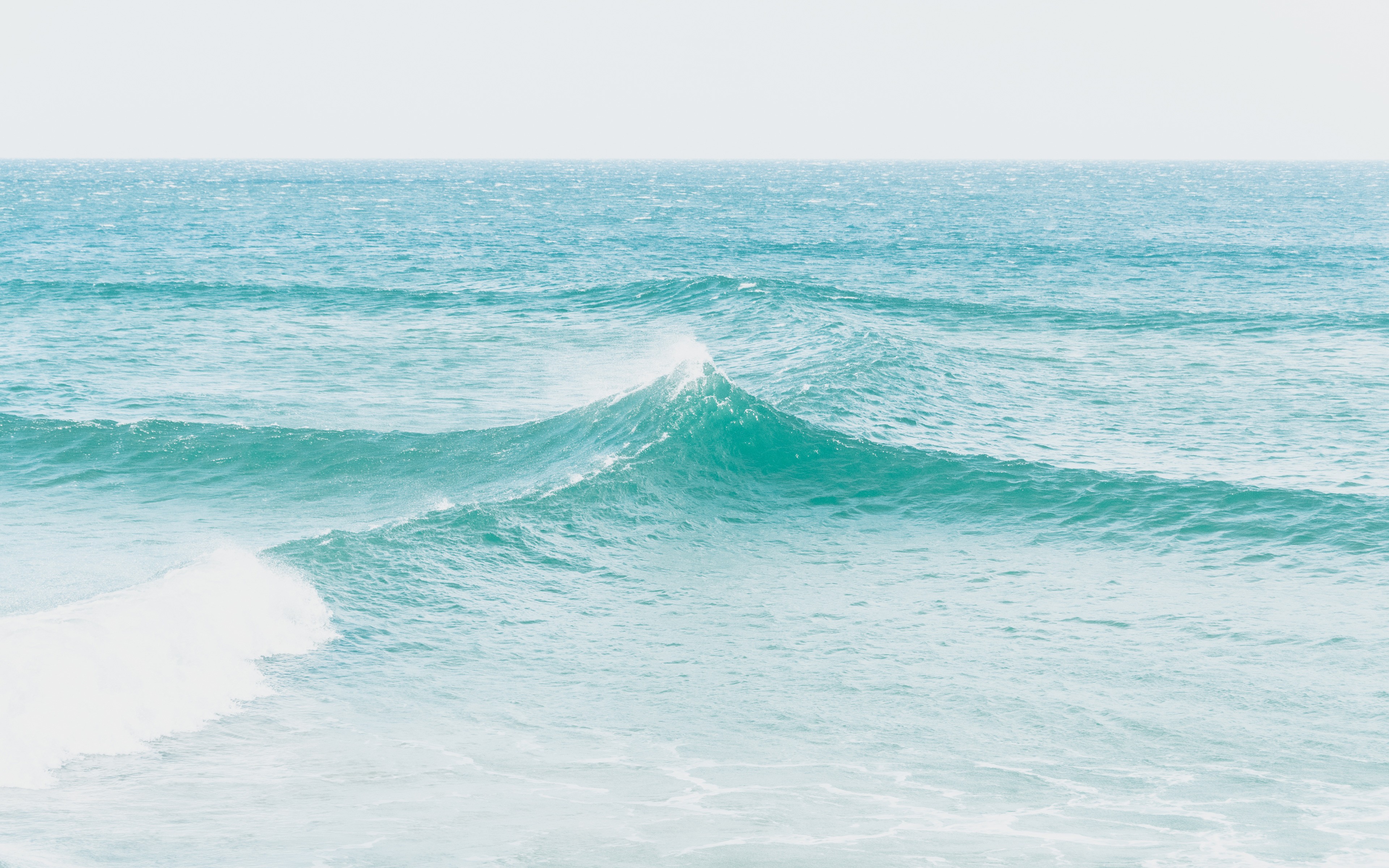 Обои вода, волны, море, water, wave, sea разрешение 3840x2400 Загрузить
