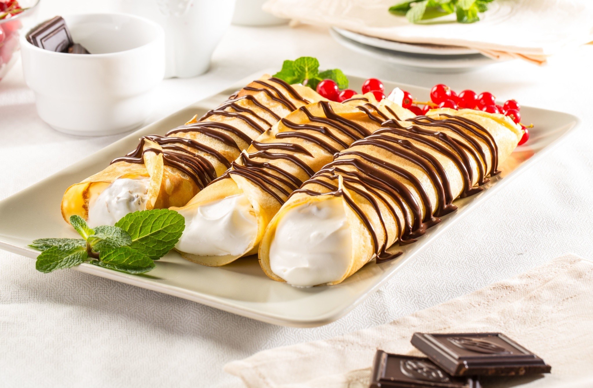 Pancakes tube