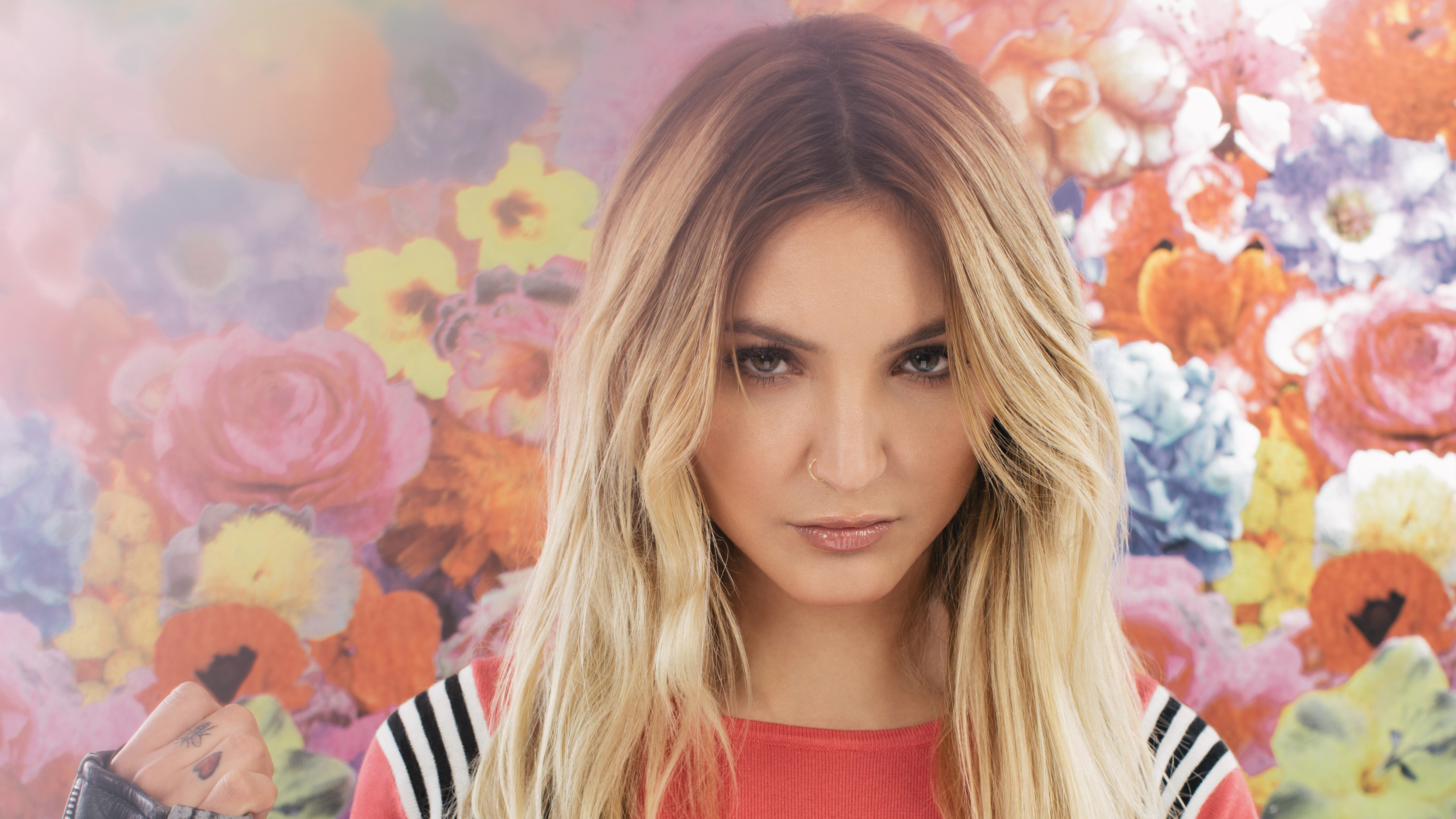 Обои девушка, портрет, взгляд, лицо, певица, julia michaels, джулия майклз, girl, portrait, look, face, singer разрешение 3333x1875 Загрузить