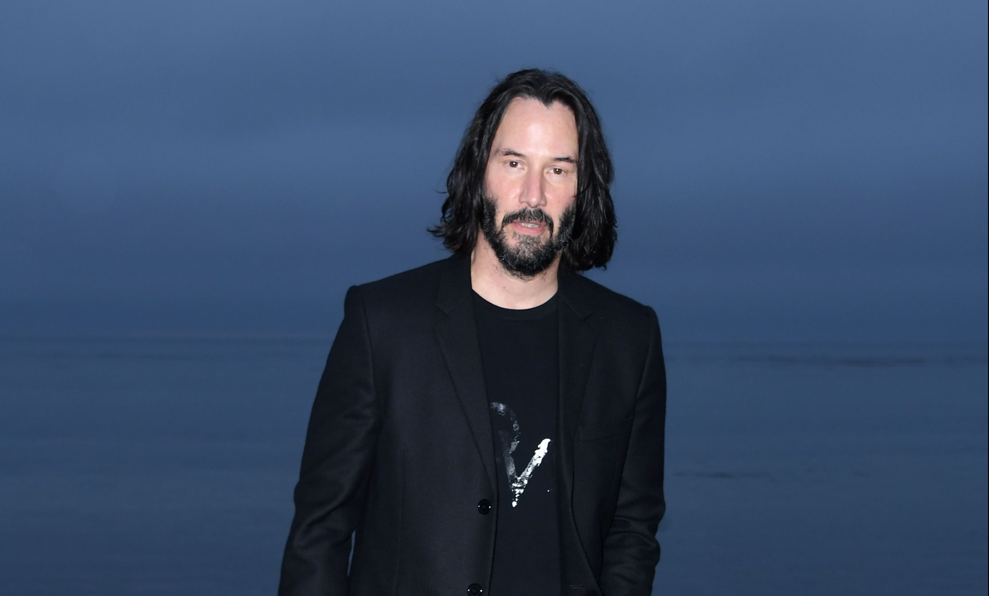 Обои портрет, взгляд, актёр, лицо, борода, киану ривз, portrait, look, actor, face, beard, keanu reeves разрешение 3158x1904 Загрузить