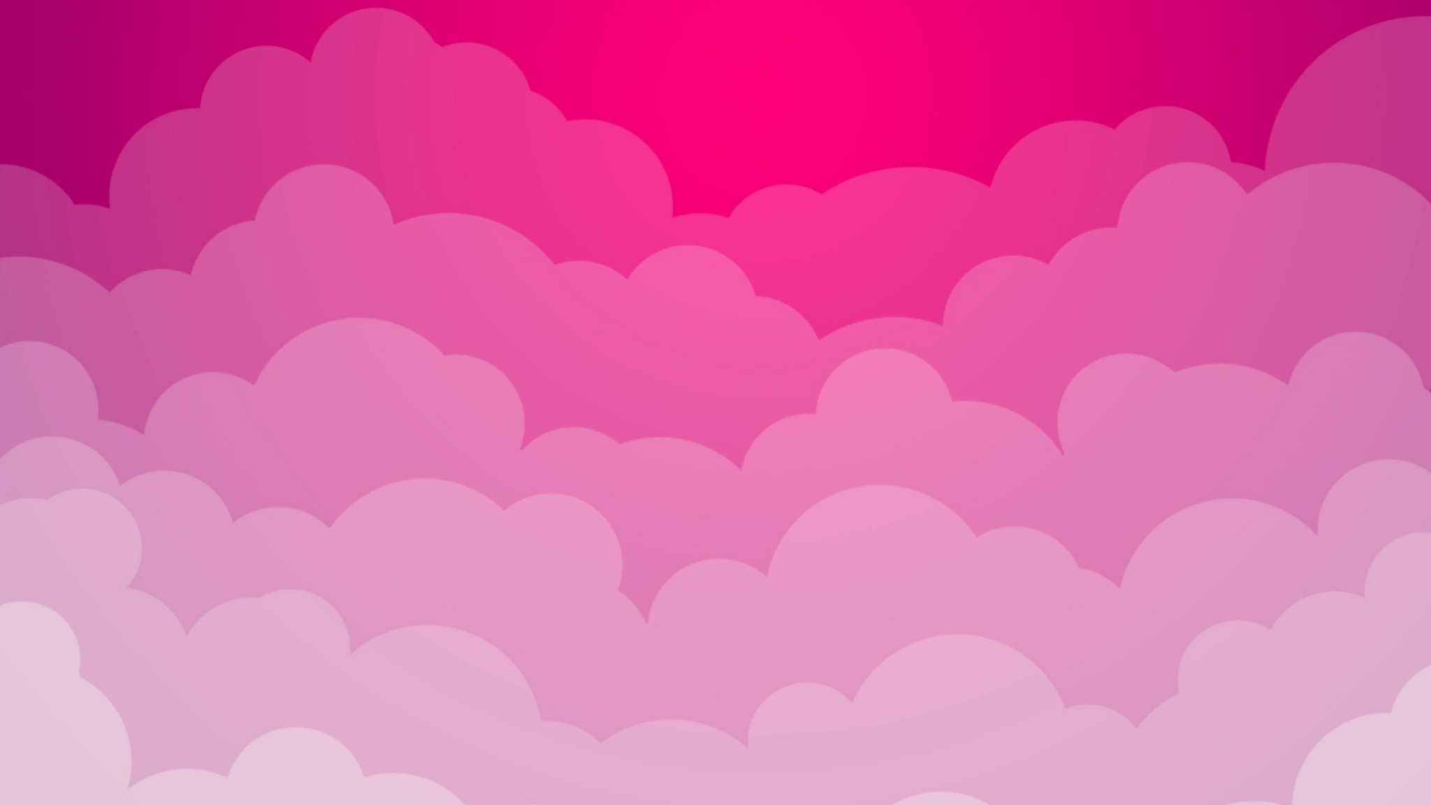 Обои облака, розовый фон, clouds, pink background разрешение 2048x1152 Загрузить