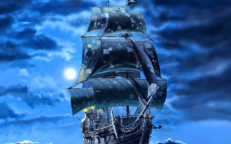 Пираты на корабле: 3000 качественных видео